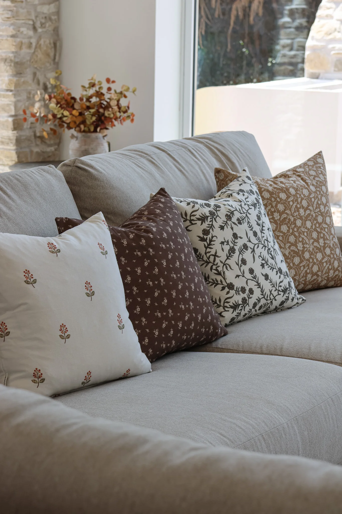 Rust & Vine Autumn Cushion Bundle