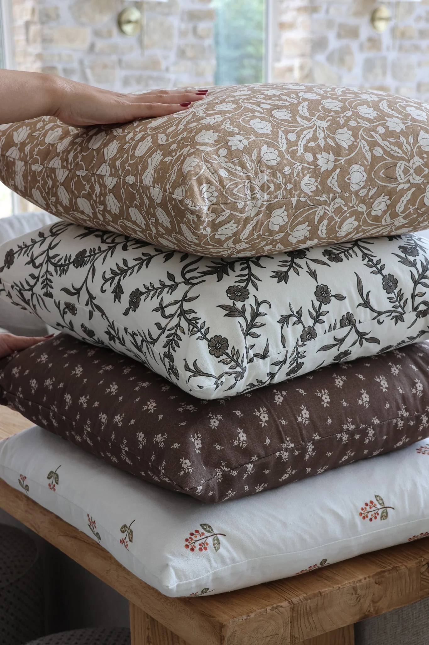 Rust & Vine Autumn Cushion Bundle - Image 3