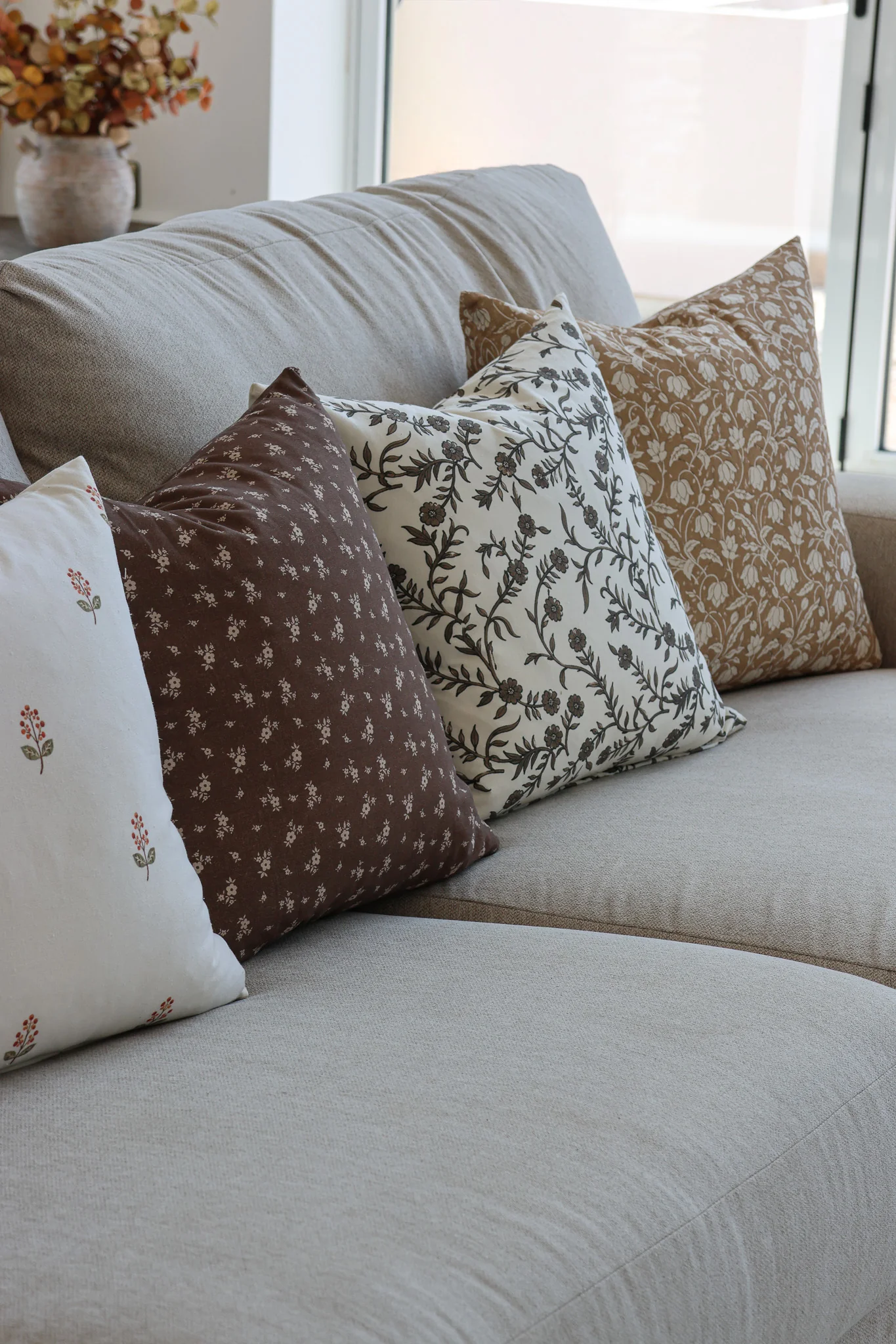 Rust & Vine Autumn Cushion Bundle - Image 4