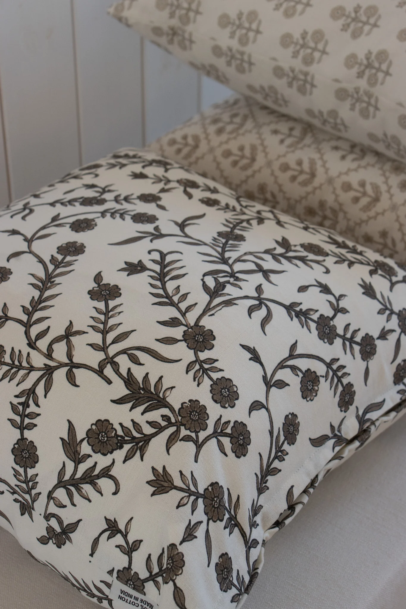 Brown Vine Cushion Cover - Image 4