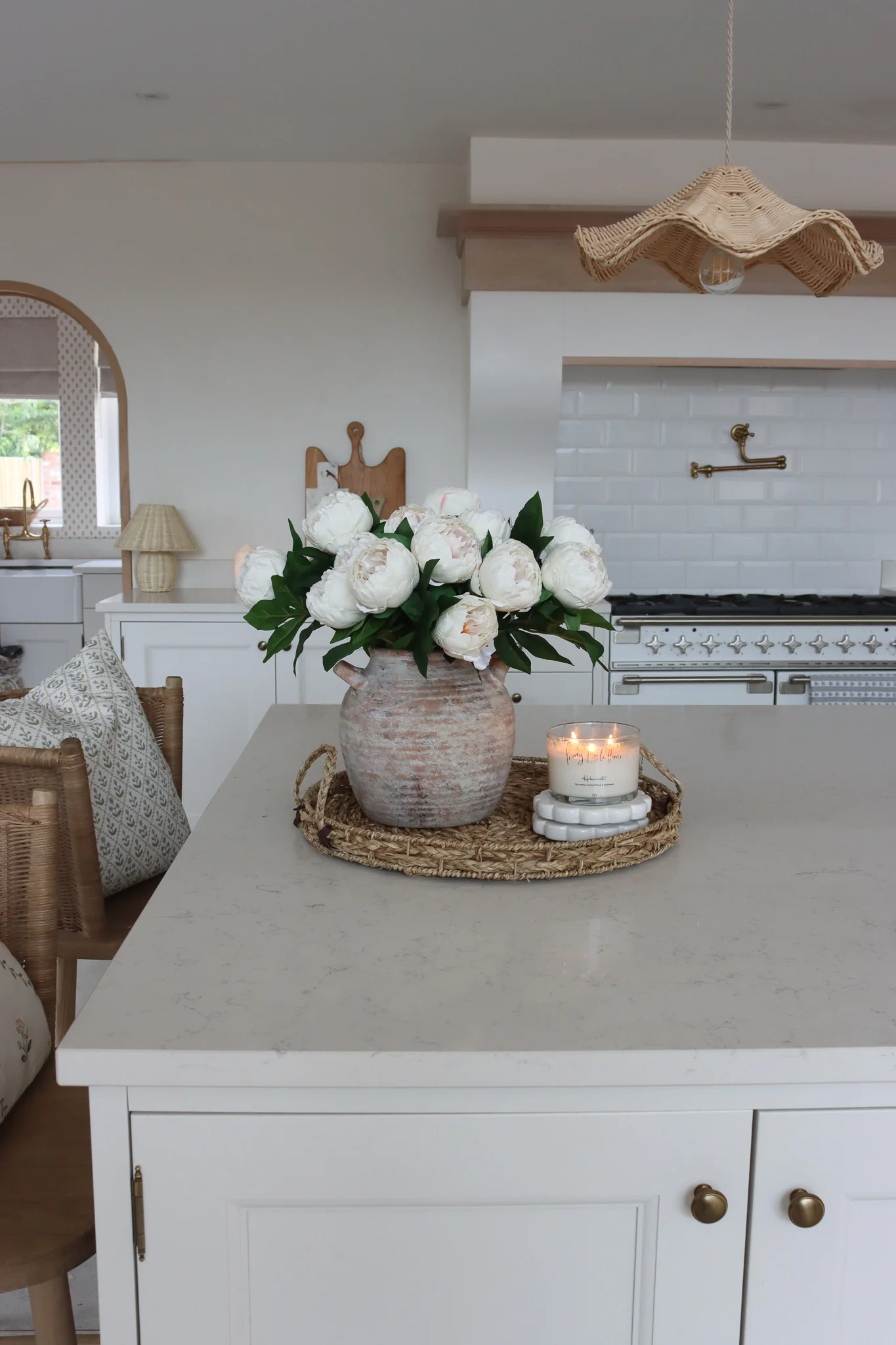 Cream Peony Tray Bundle