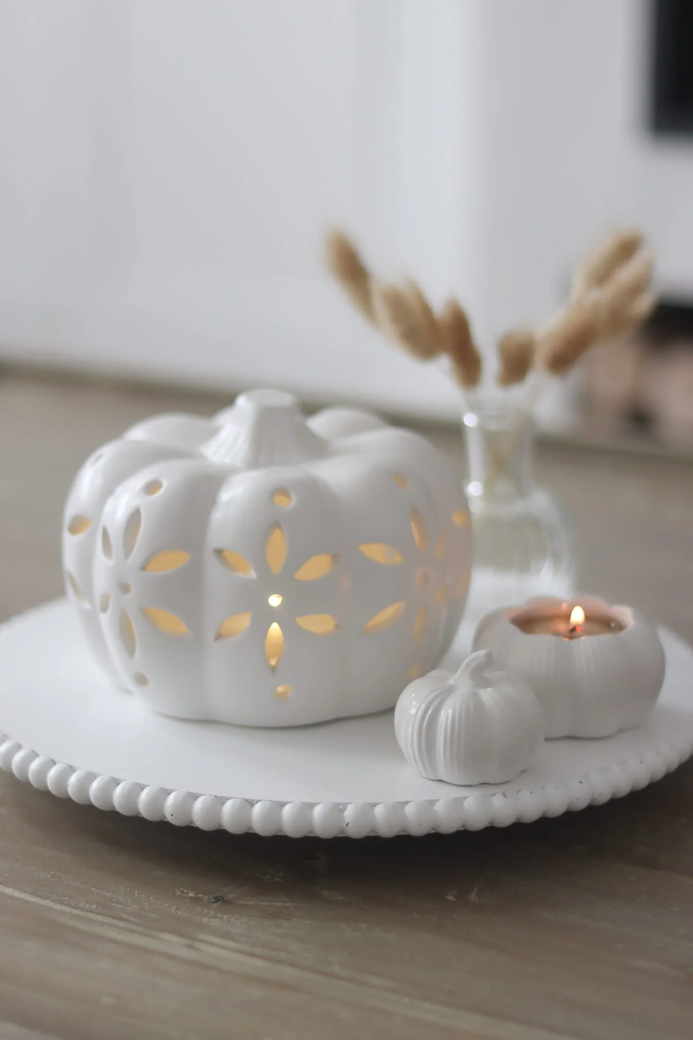 Ceramic Pumpkin LED - Large - Image 3