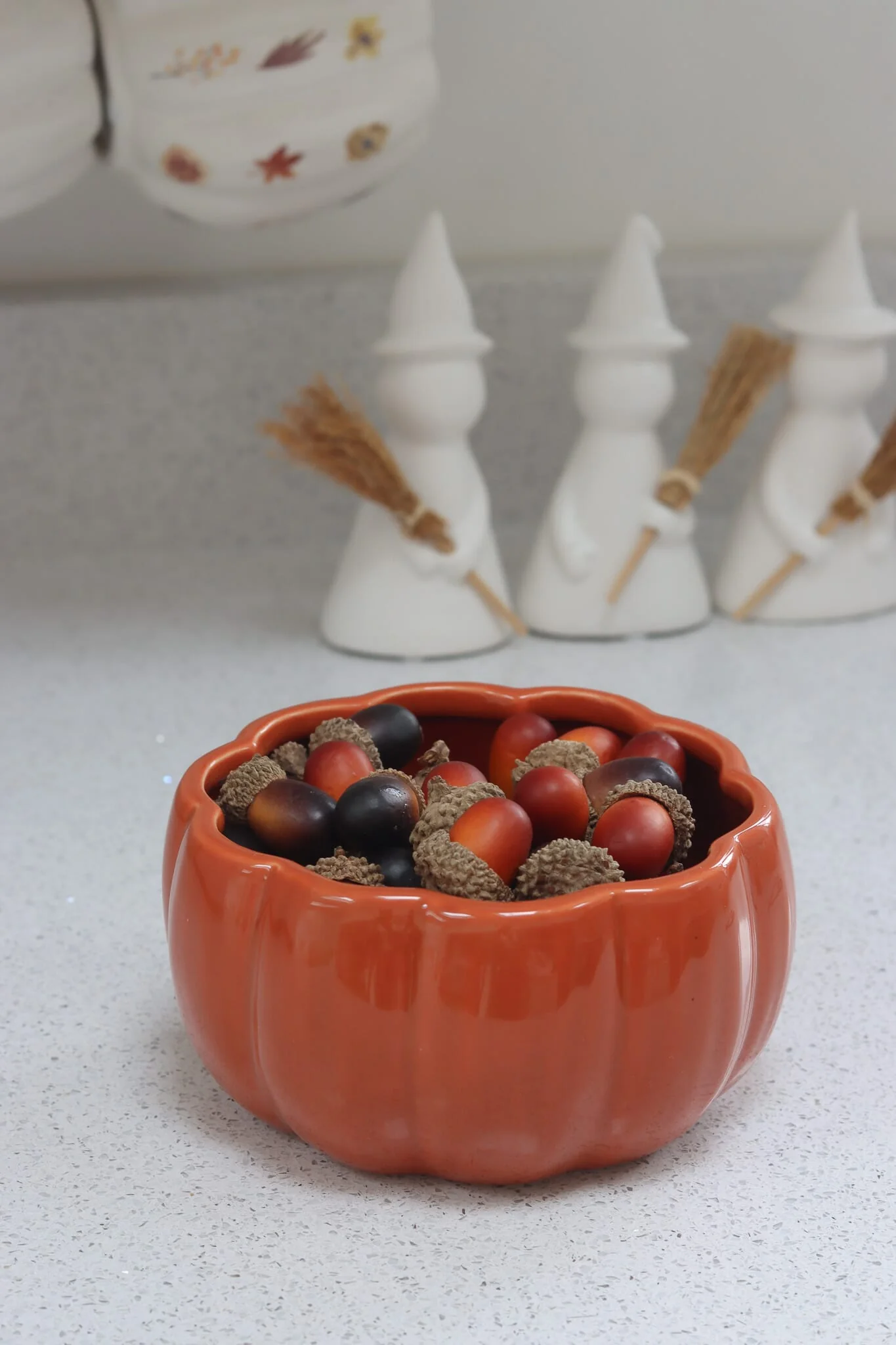 Ceramic Pumpkin Bowl - Autumnal Orange - Image 3