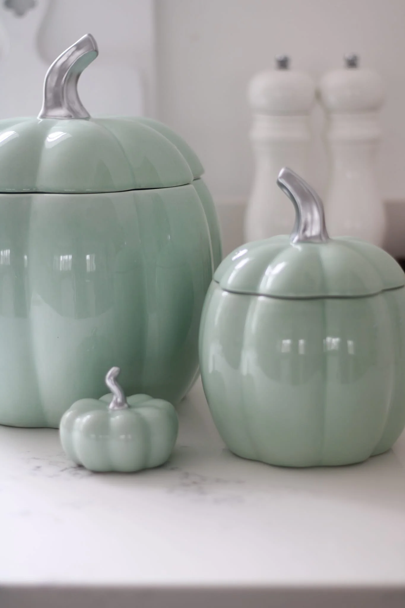 Ceramic Pumpkin Jar - Green Bundle - Image 11