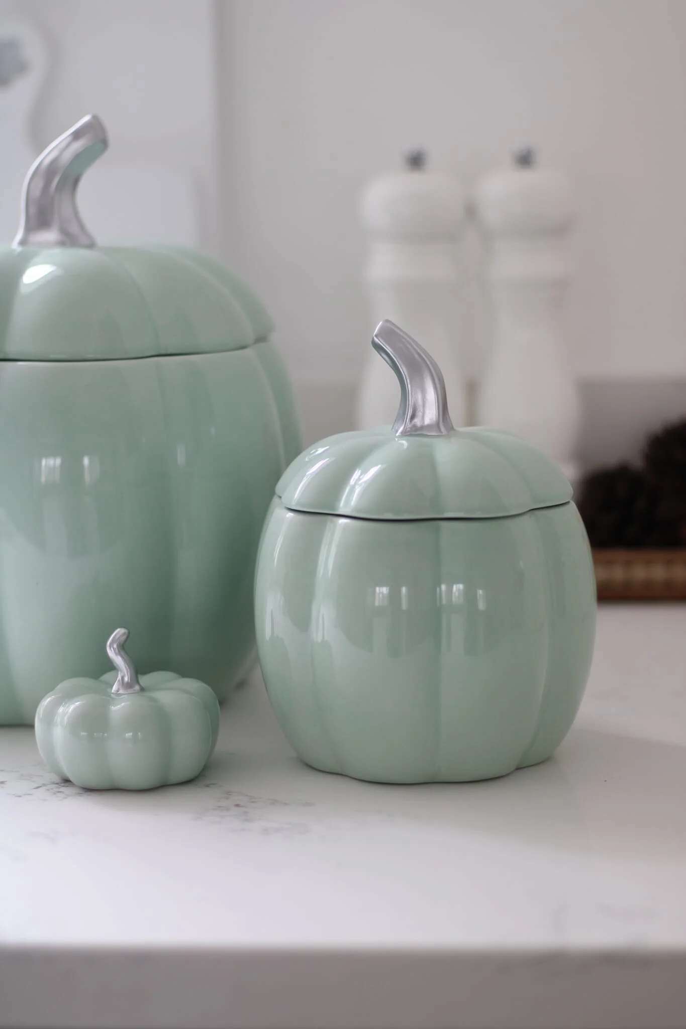 Ceramic Pumpkin Jar - Green Bundle - Image 6