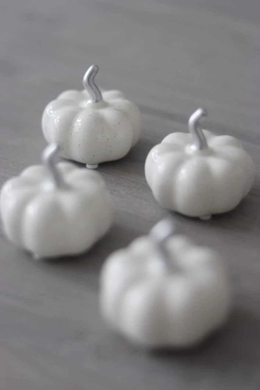 Ceramic Pumpkin Speckled - Tiny 4PC - Image 4