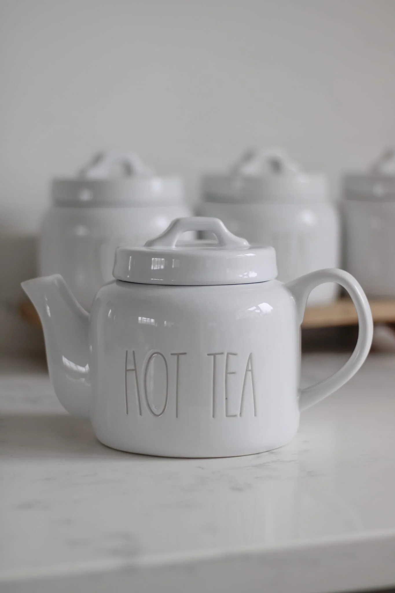 Ceramic Teapot - Grey
