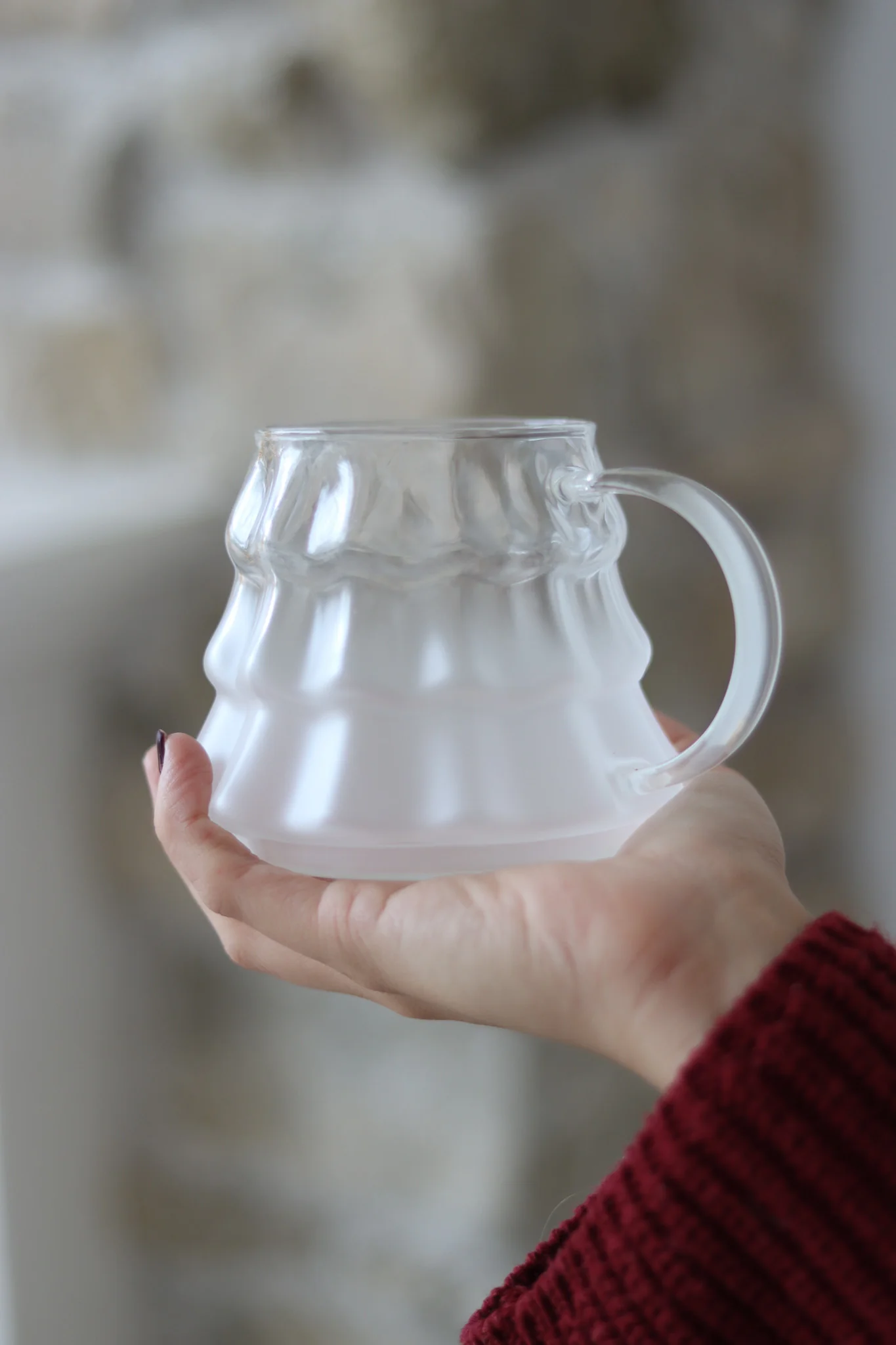 Christmas Mug – Frosted Tree - Image 3