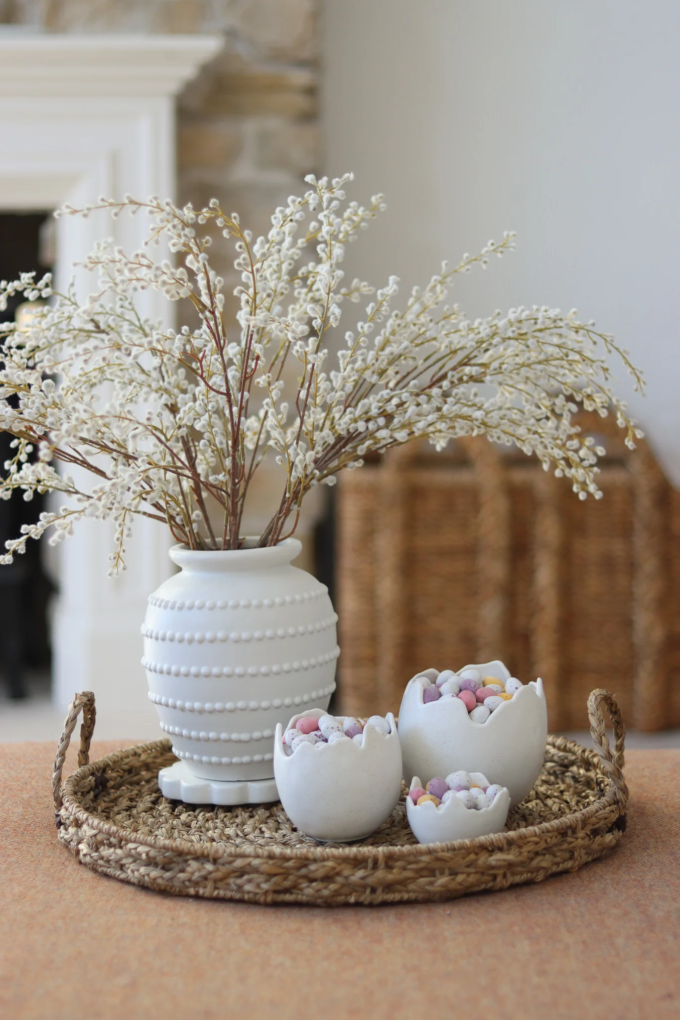 Set of 3 Egg Shell Pots - Image 6