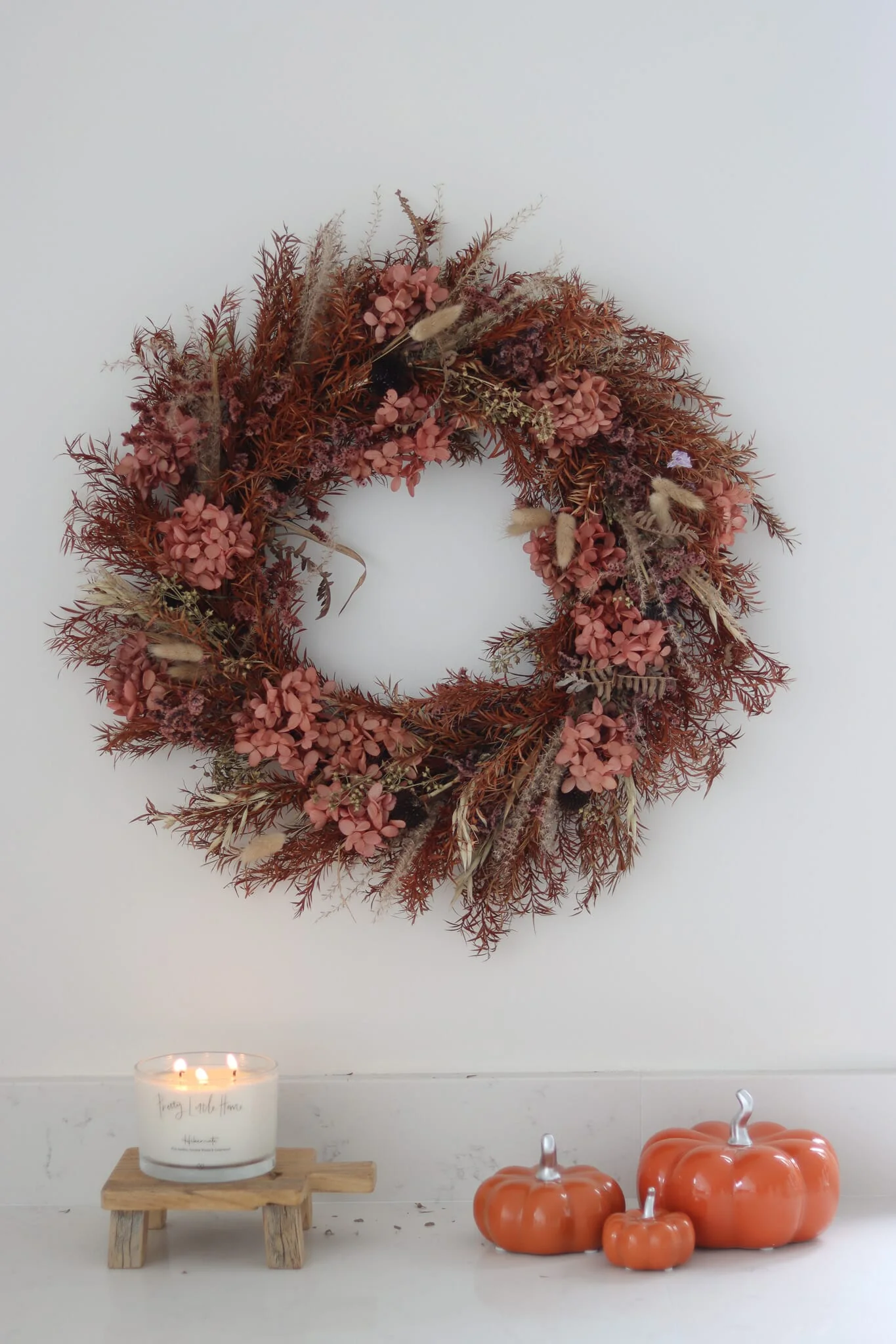 Dried Wreath - Autumn - Image 5