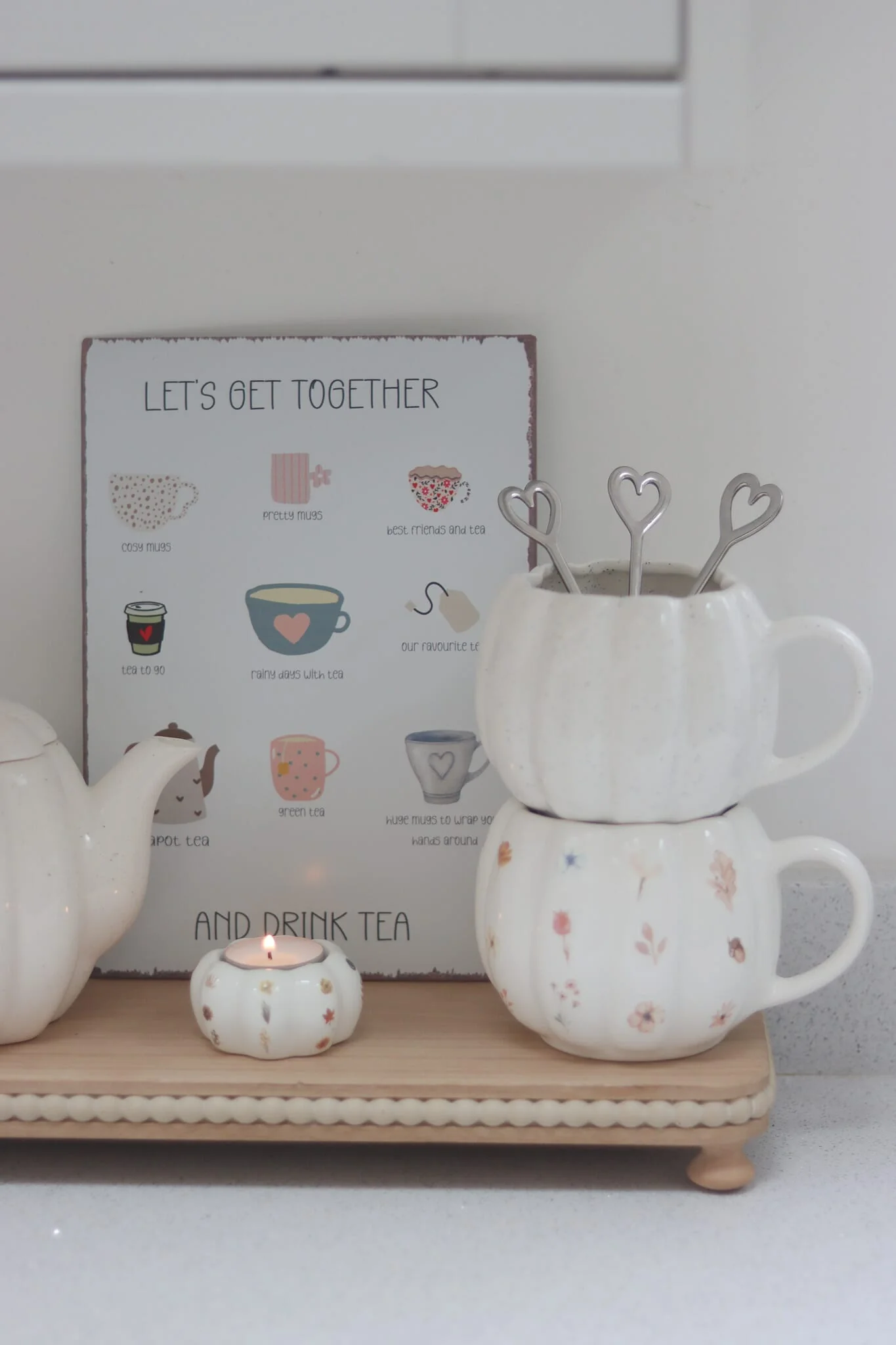 Drink Tea - Metal Sign - Image 2