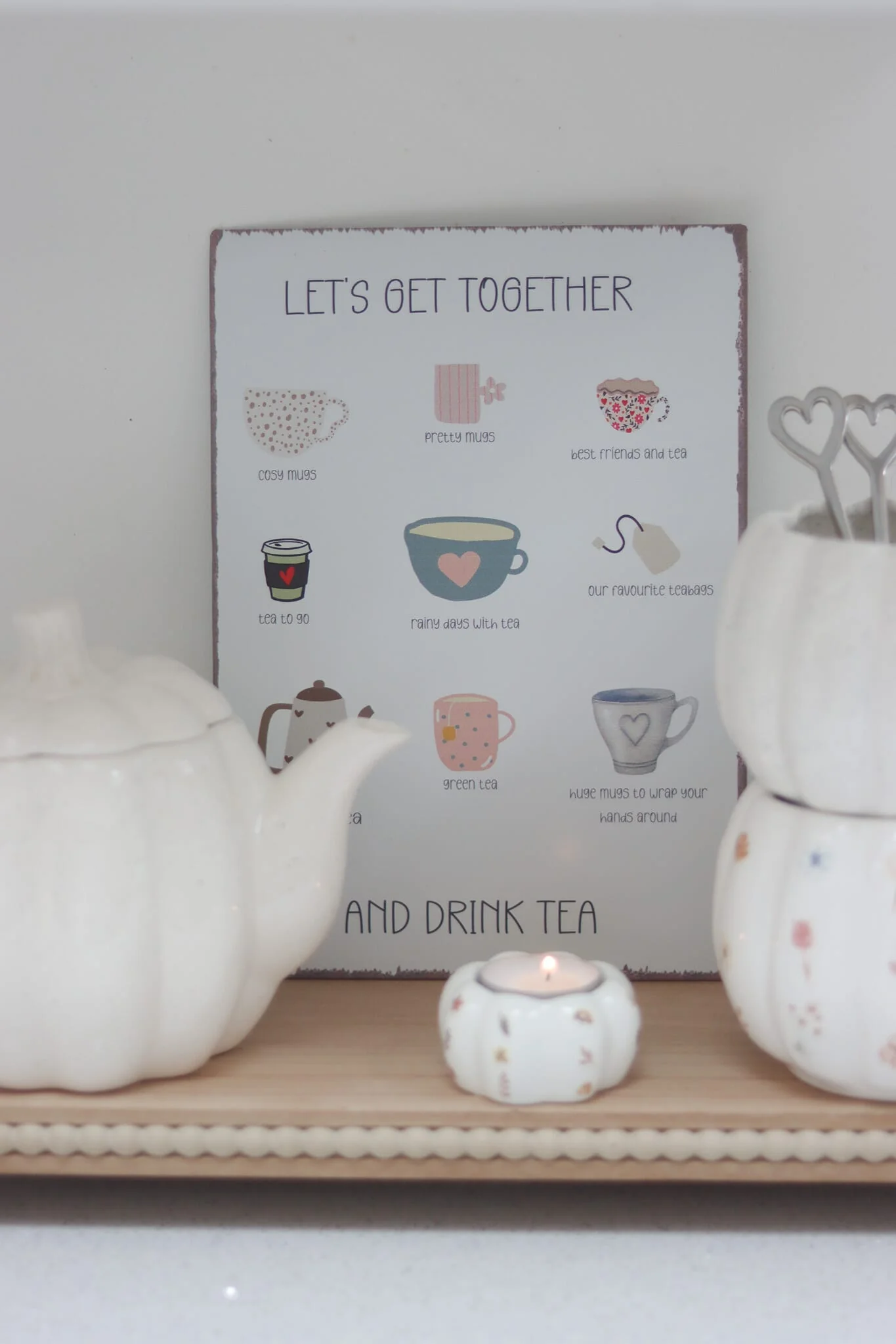 Drink Tea - Metal Sign - Image 3