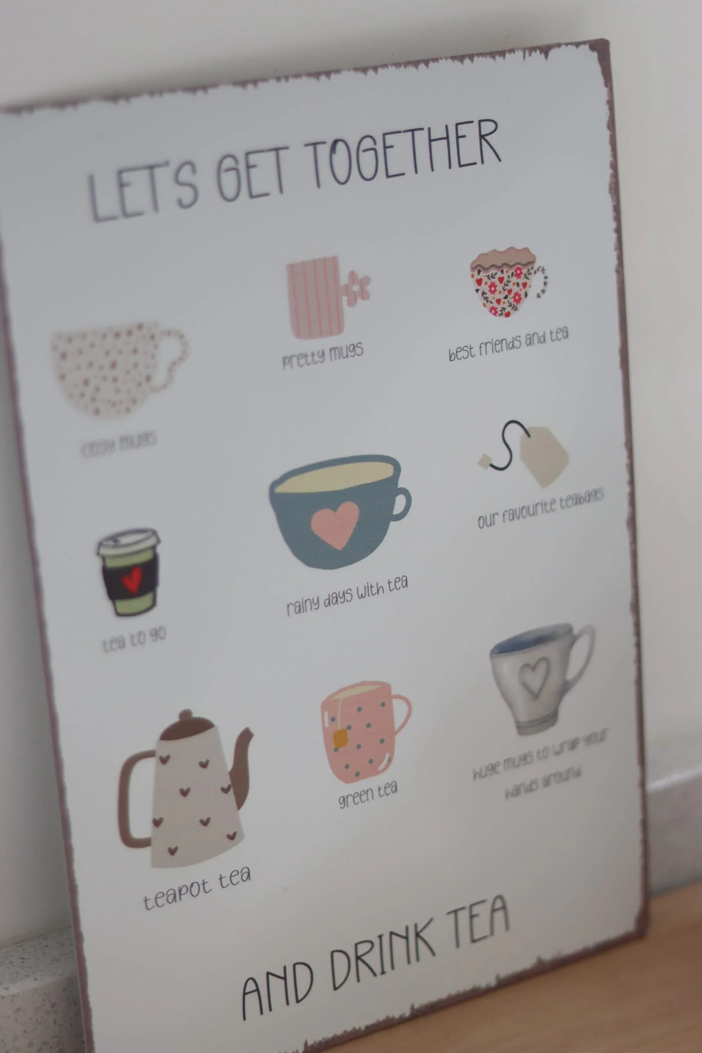 Drink Tea - Metal Sign - Image 4