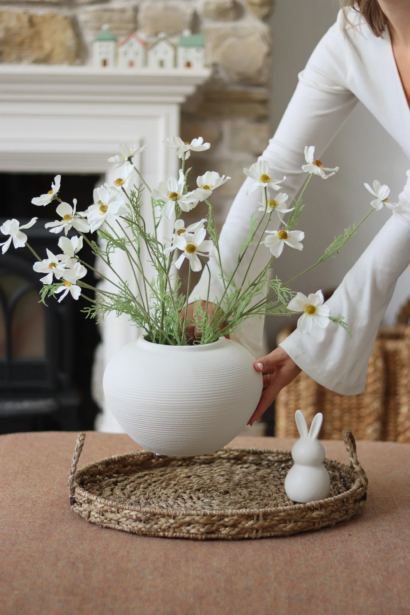 Faux Flowers - Cosmos Spray - Image 4