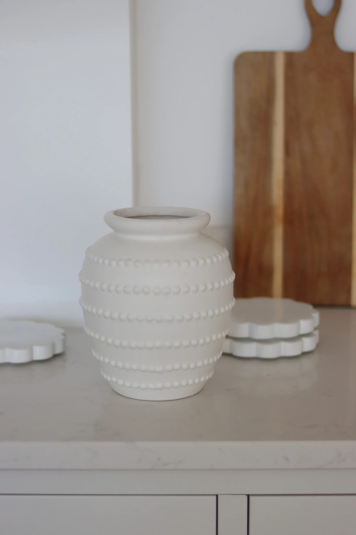 Ceramic Vase – Beaded - Image 5