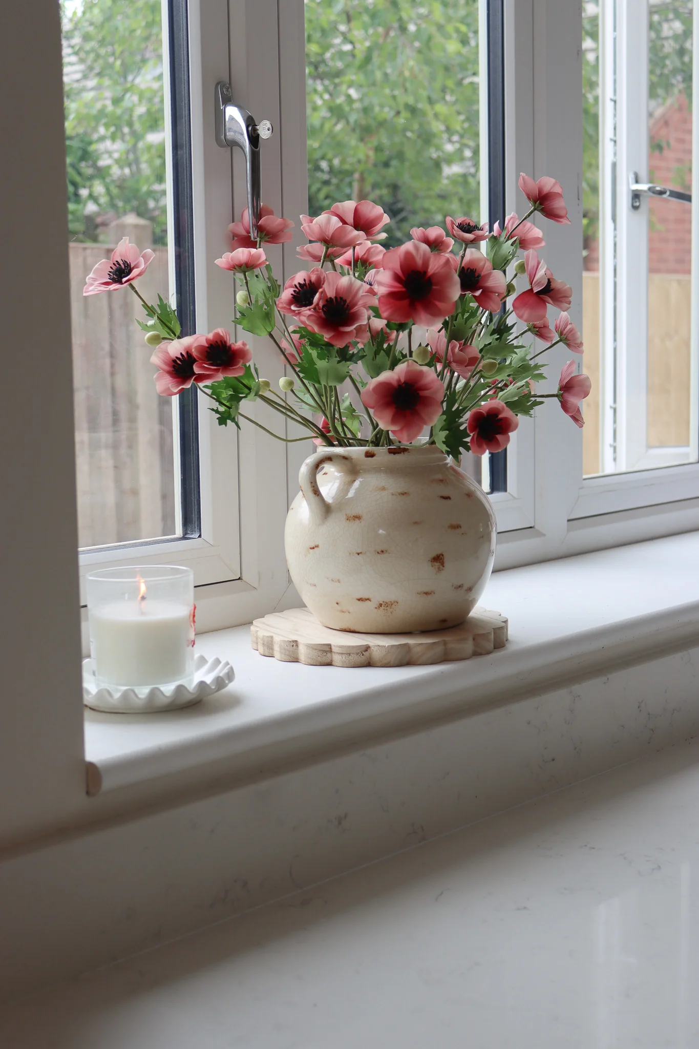 Faux Flowers - Anemone - Beauty Pink - Image 5