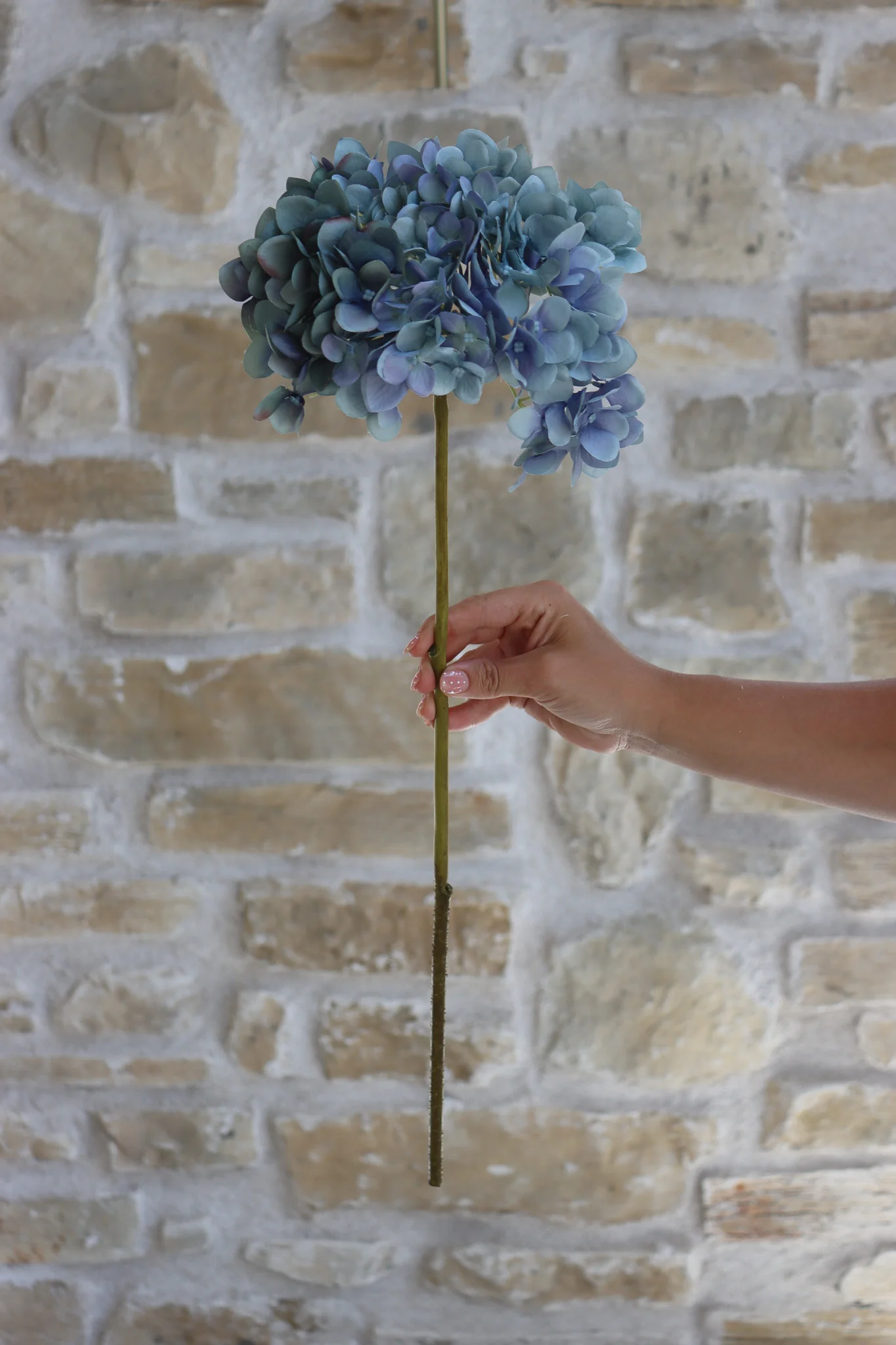 Faux Flowers - Hydrangea - Blue - Image 2