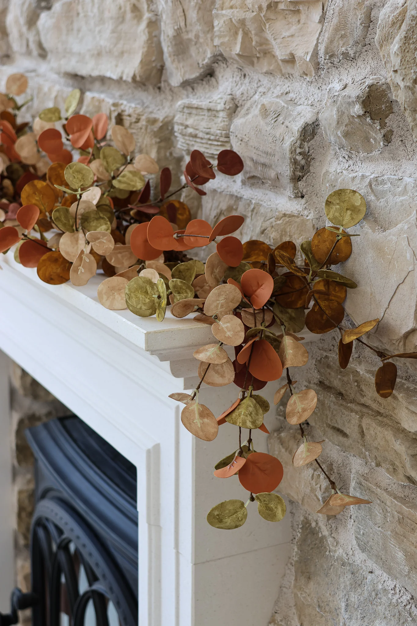 Faux Garland - Autumn Rust - Image 3