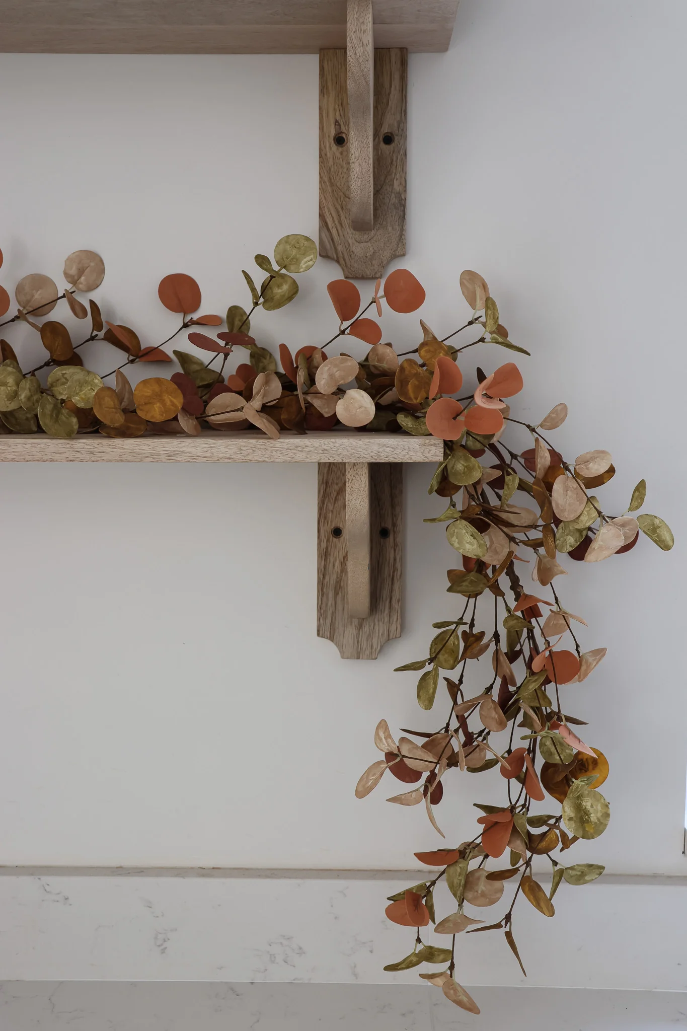 Faux Garland - Autumn Rust - Image 4