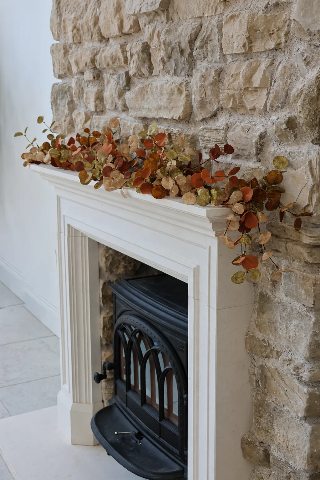 Faux Garland - Autumn Rust - Image 5