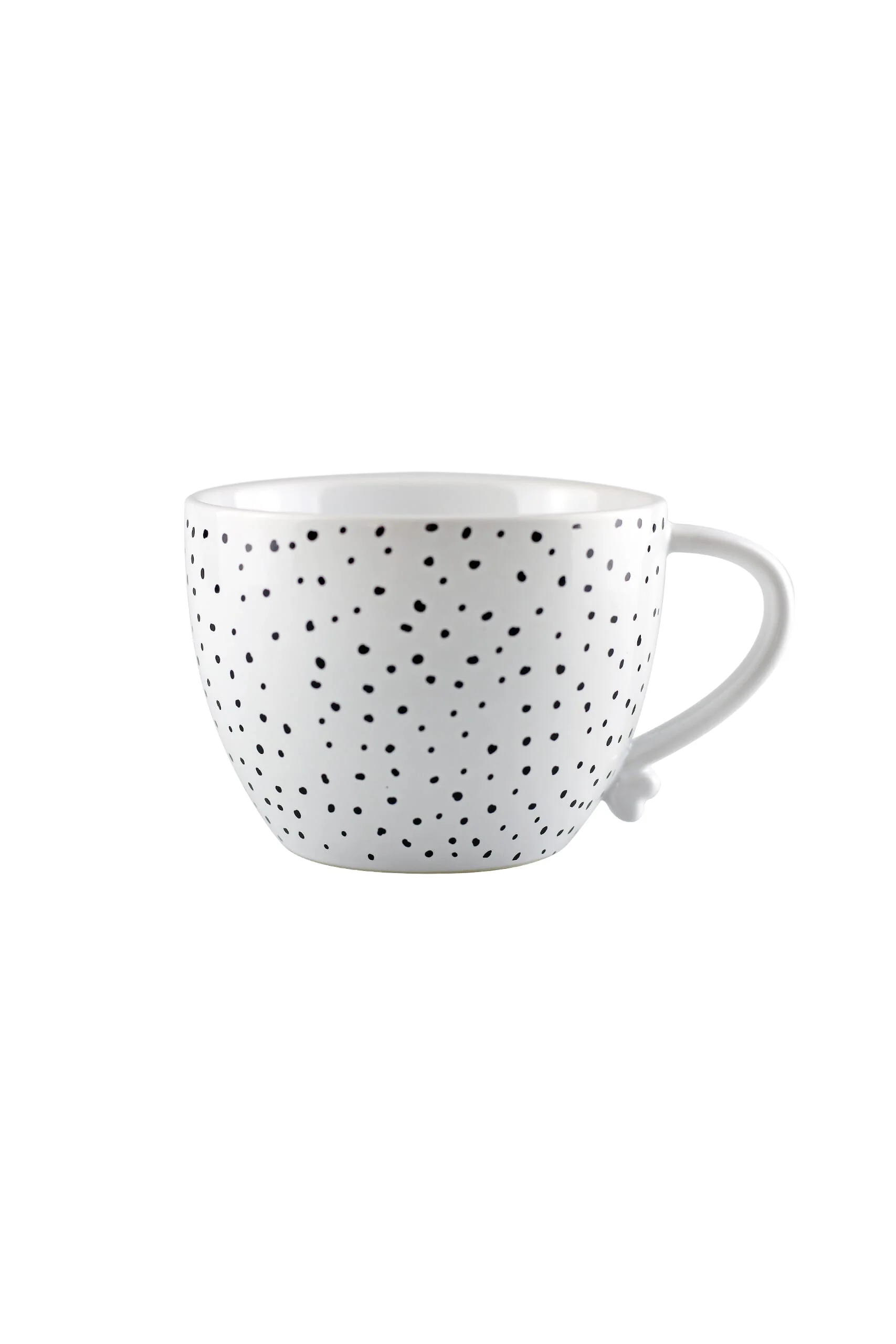 Heart Handled Ceramic Mug - Dots - Image 4