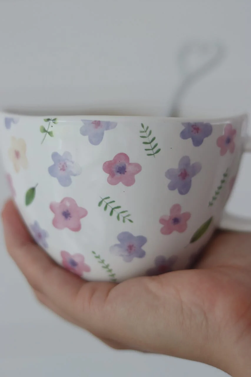 Ceramic Flower Mug - Bloom - Image 3