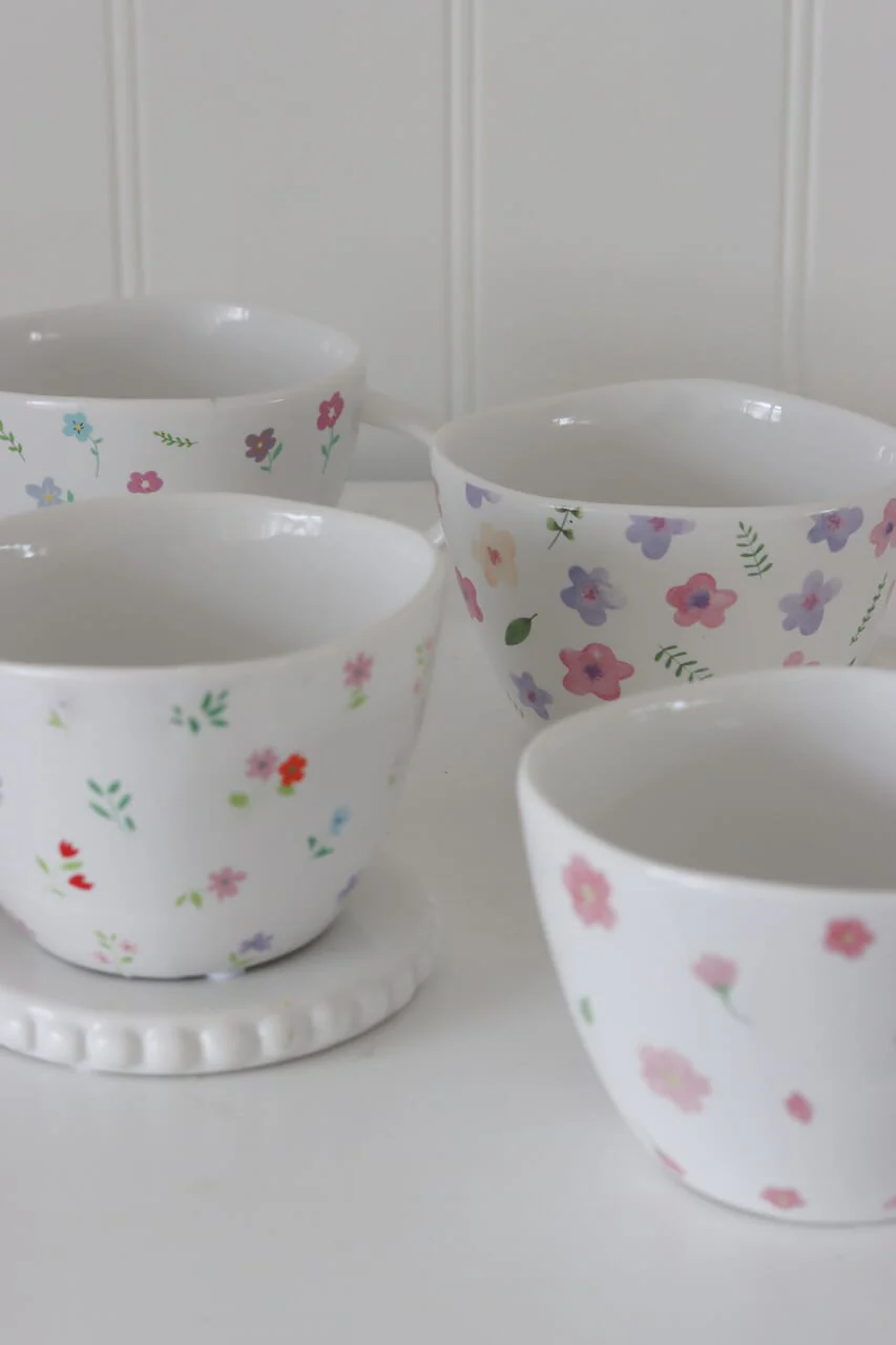 Ceramic Flower Mug- Springtime - Image 3