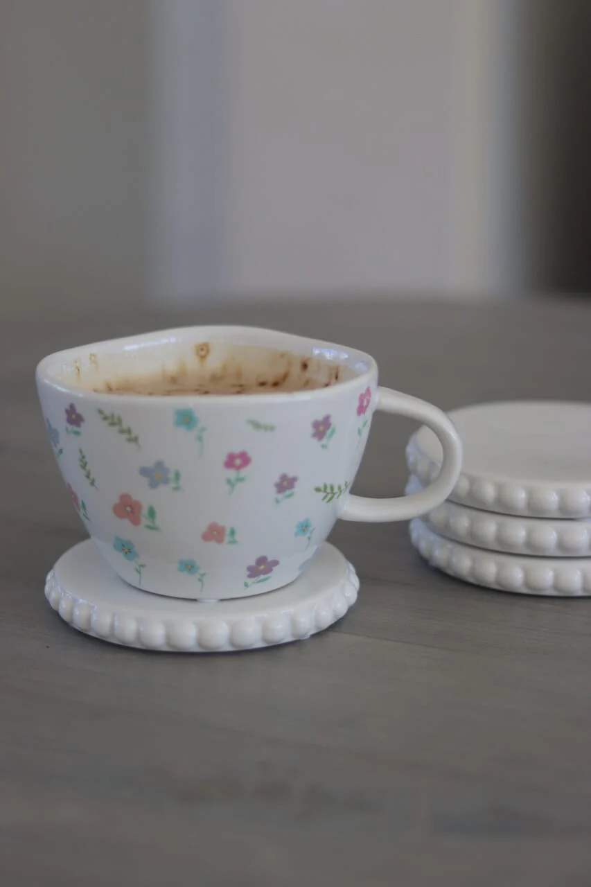 Ceramic Flower Mug- Springtime - Image 4