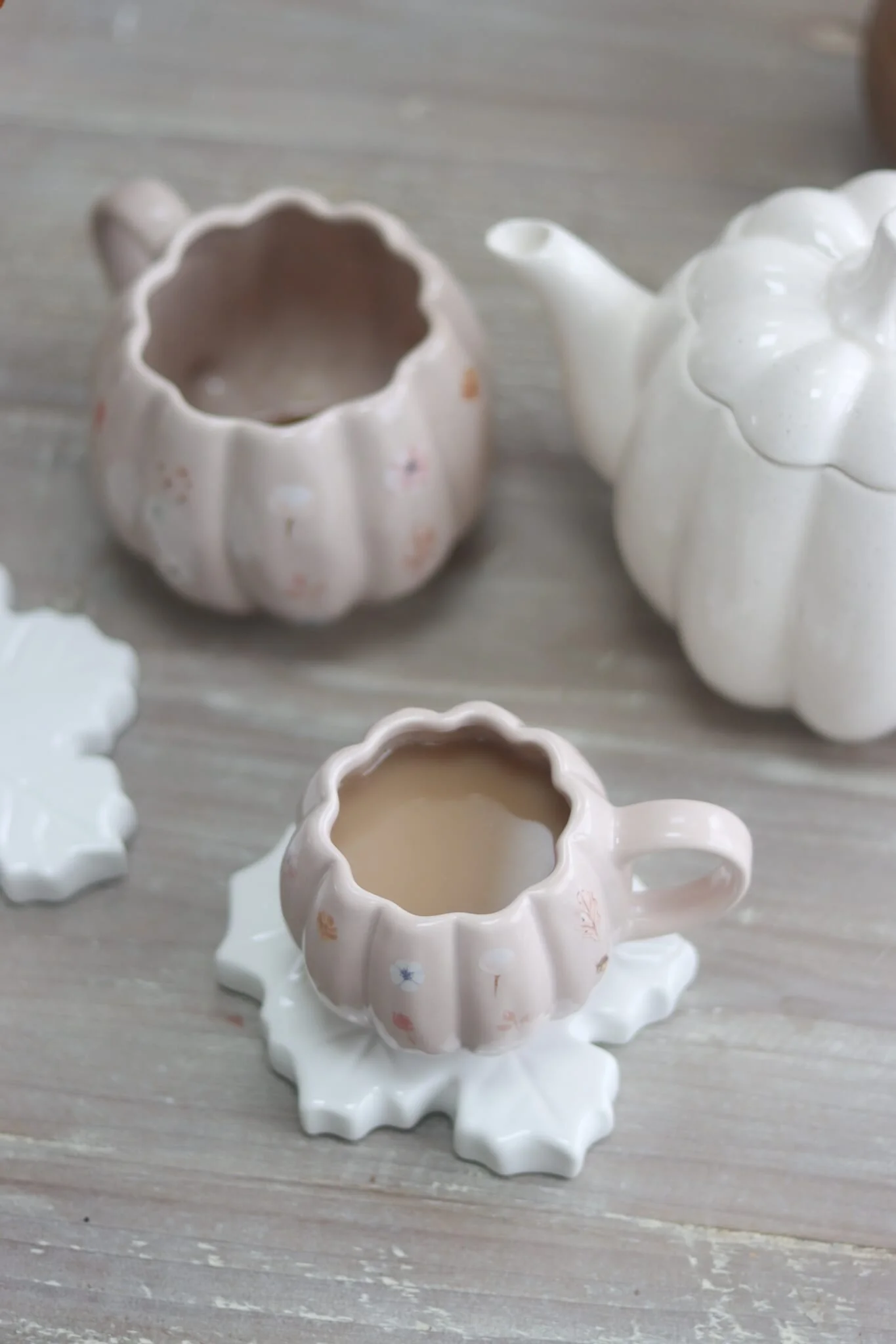 Mini Pumpkin Mug - Autumn Autumnal Art 2