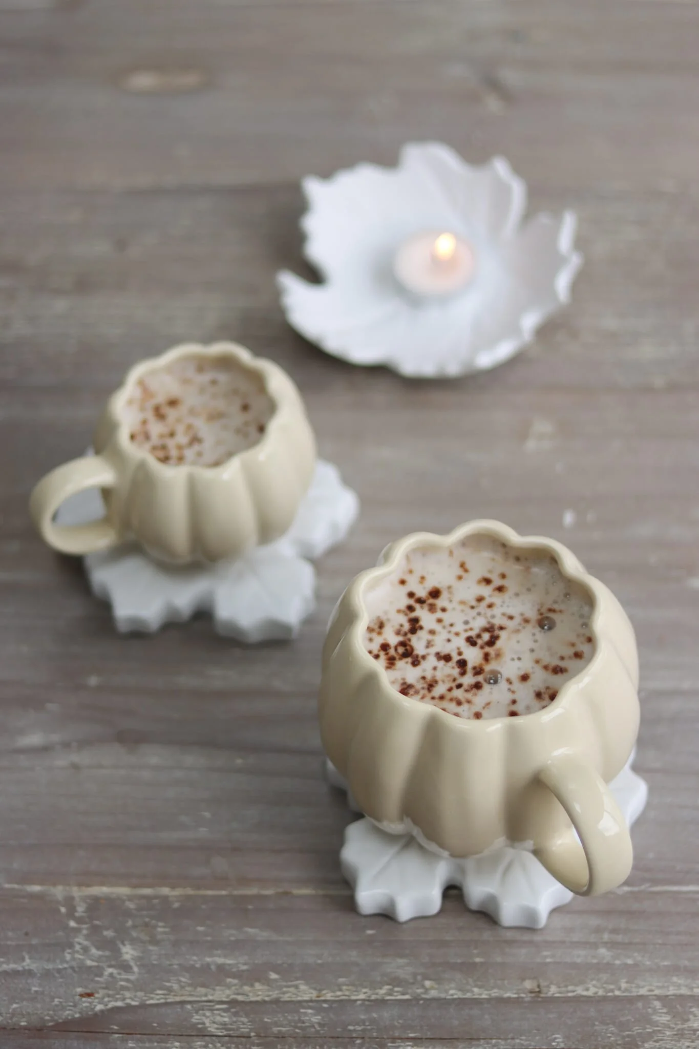 Mini Pumpkin Mug - Beige - Image 3
