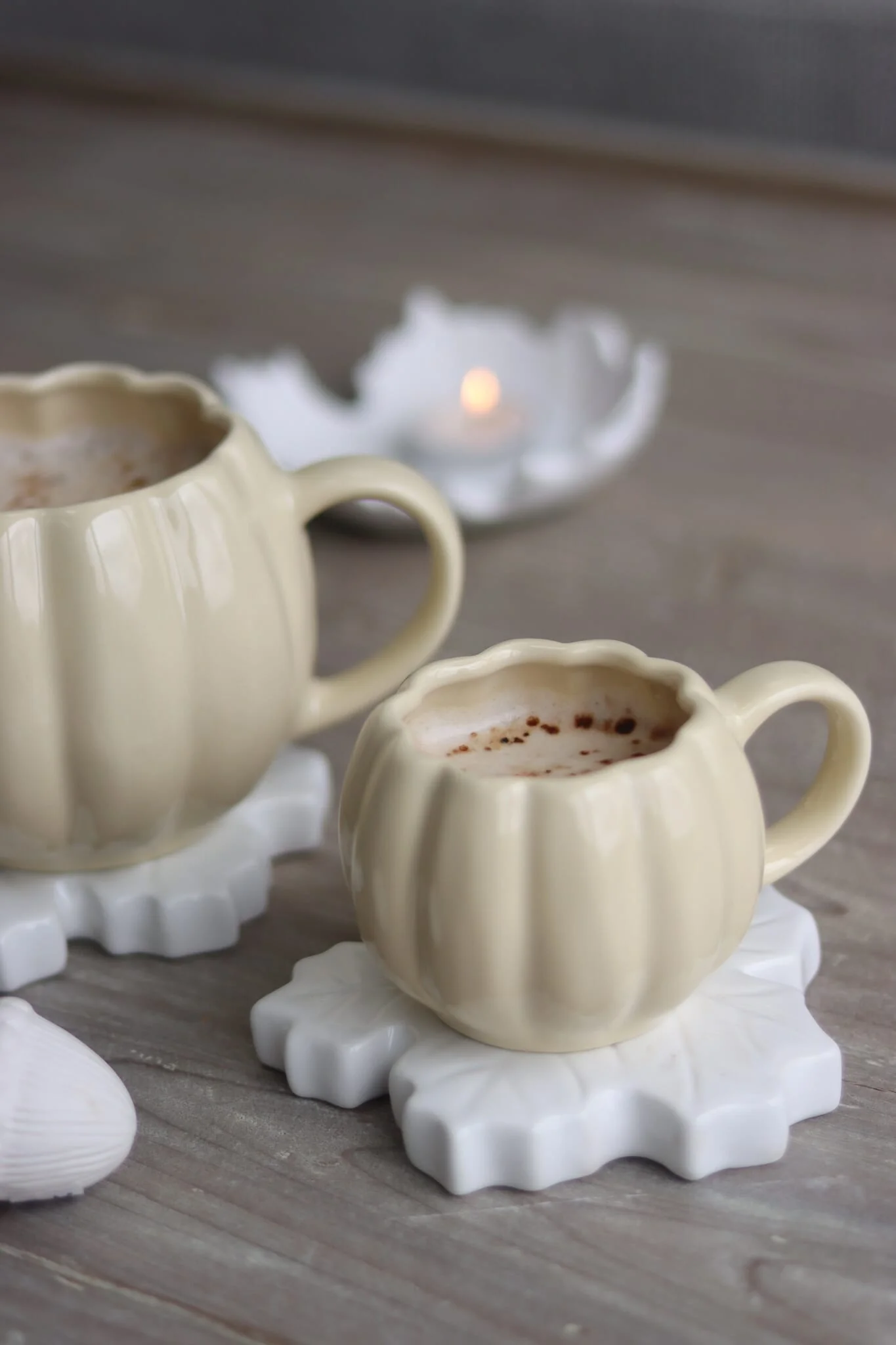 Mini Pumpkin Mug - Beige - Image 4