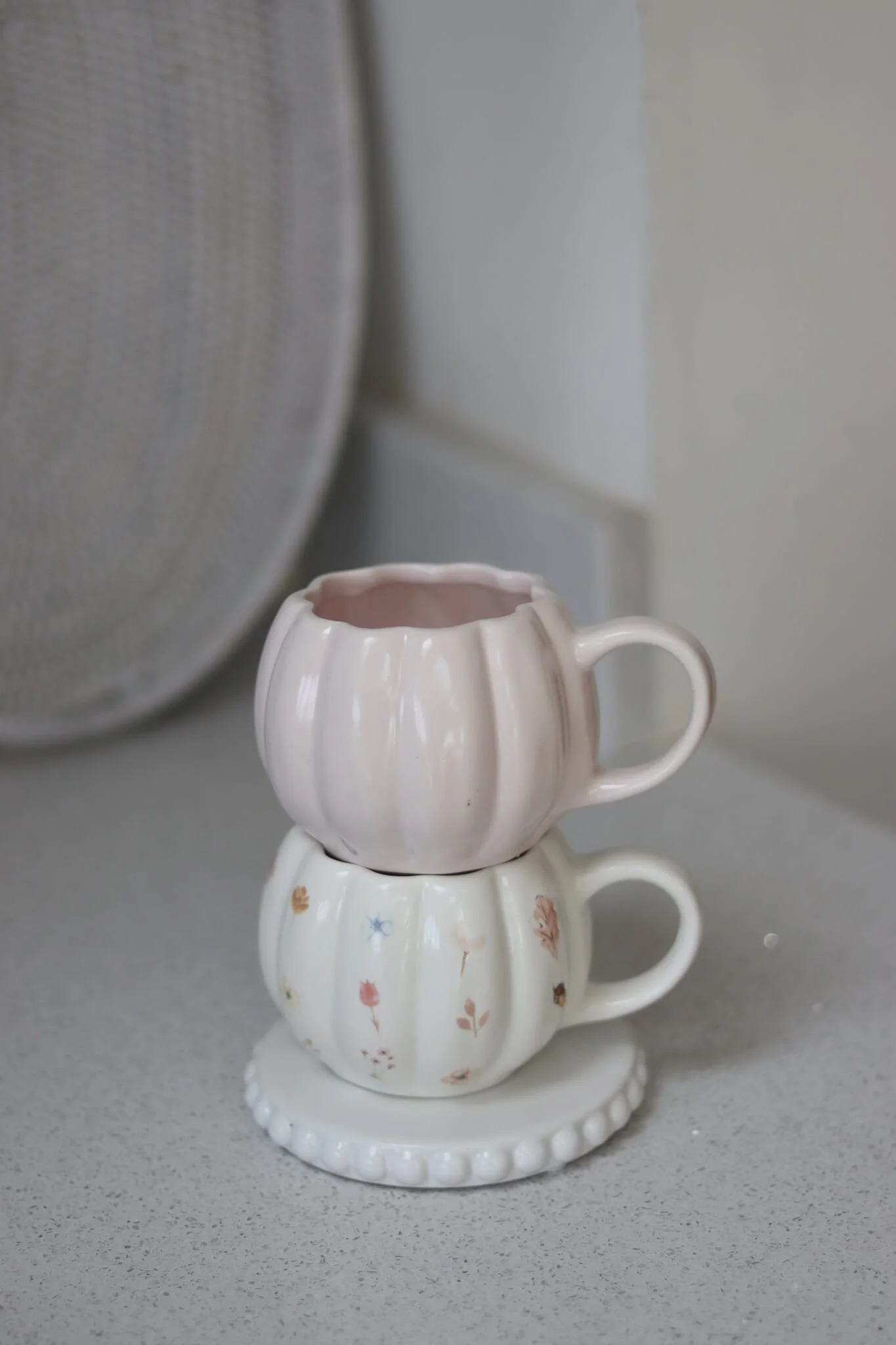 Mini Pumpkin Mug - Pink