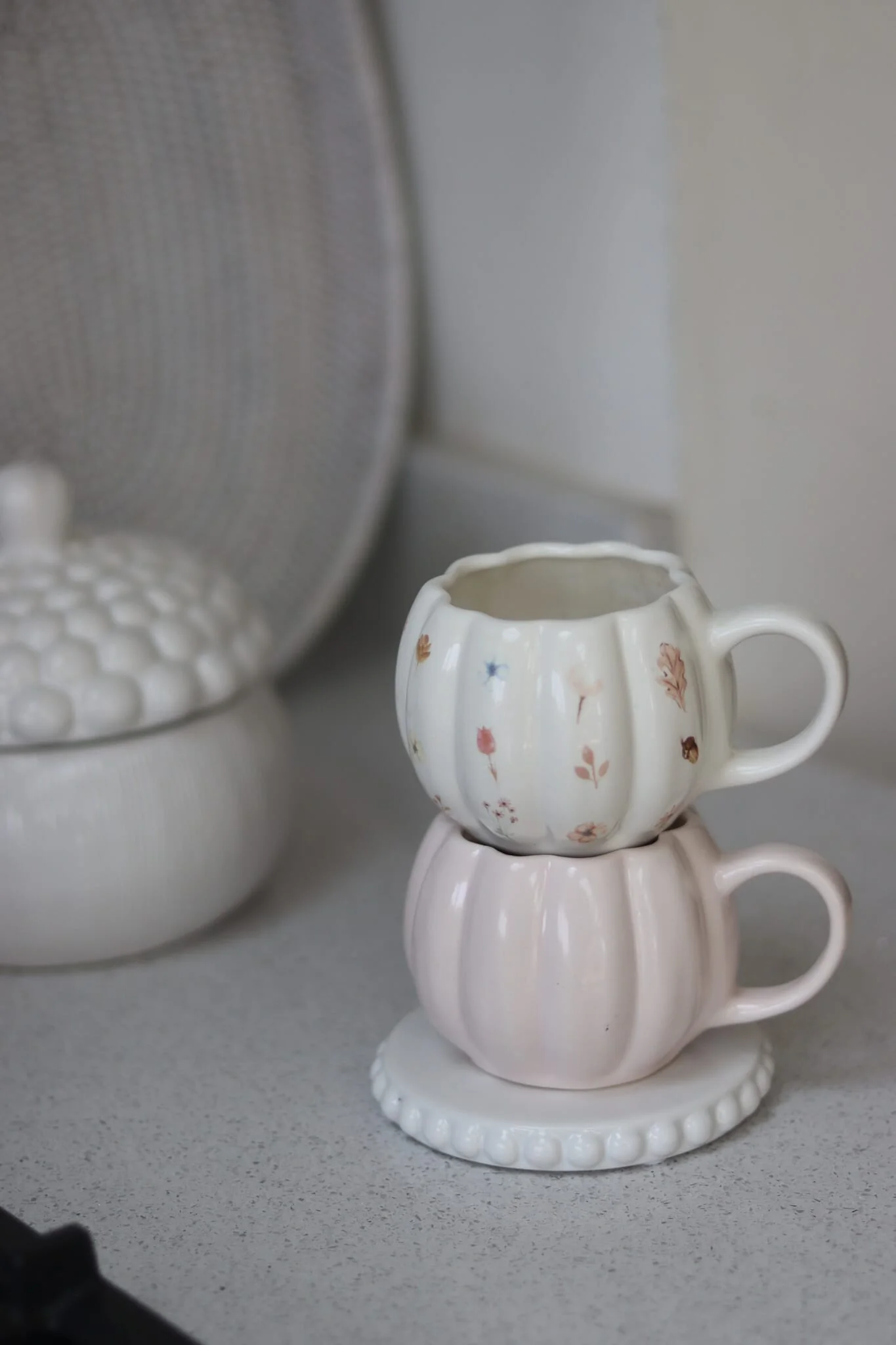 Mini Pumpkin Mug - Pink - Image 4