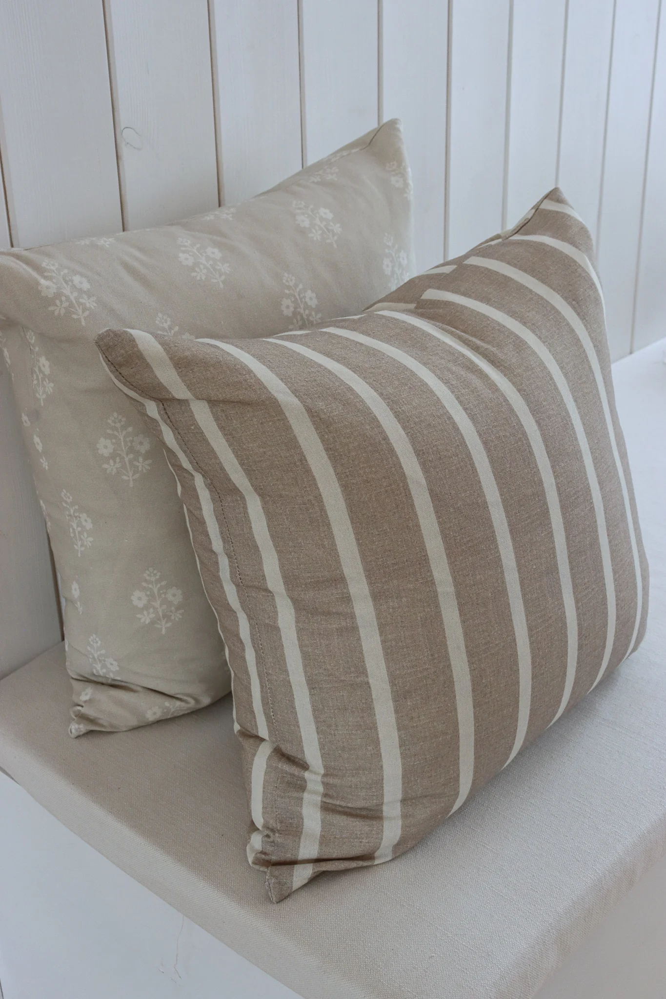 Neutral Stripe Cushion Cover - Image 4