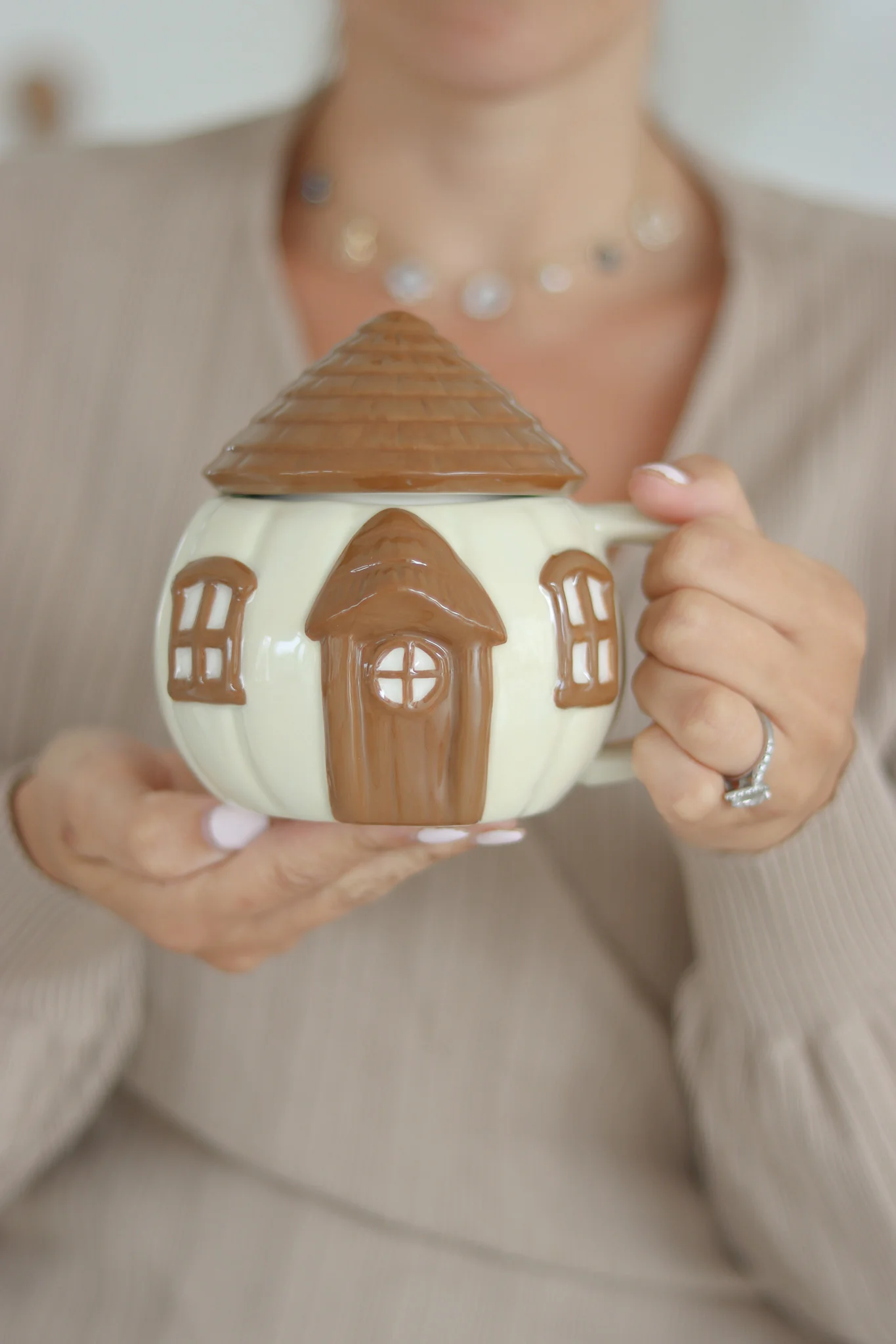 Pumpkin House Mug