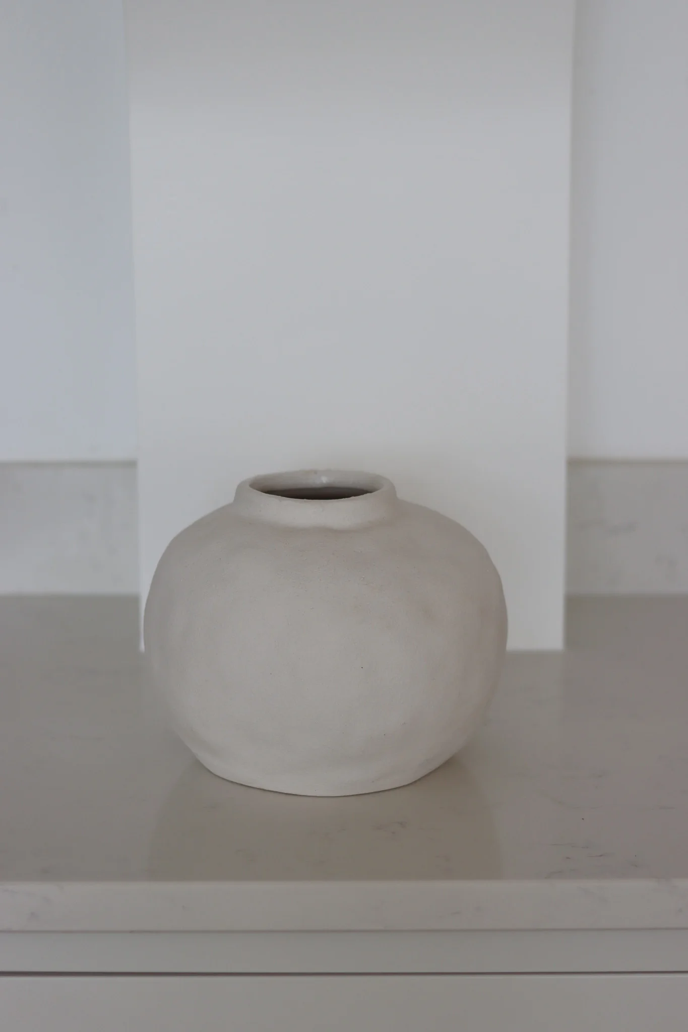 Dimpled Round Ceramic Vase - Image 6