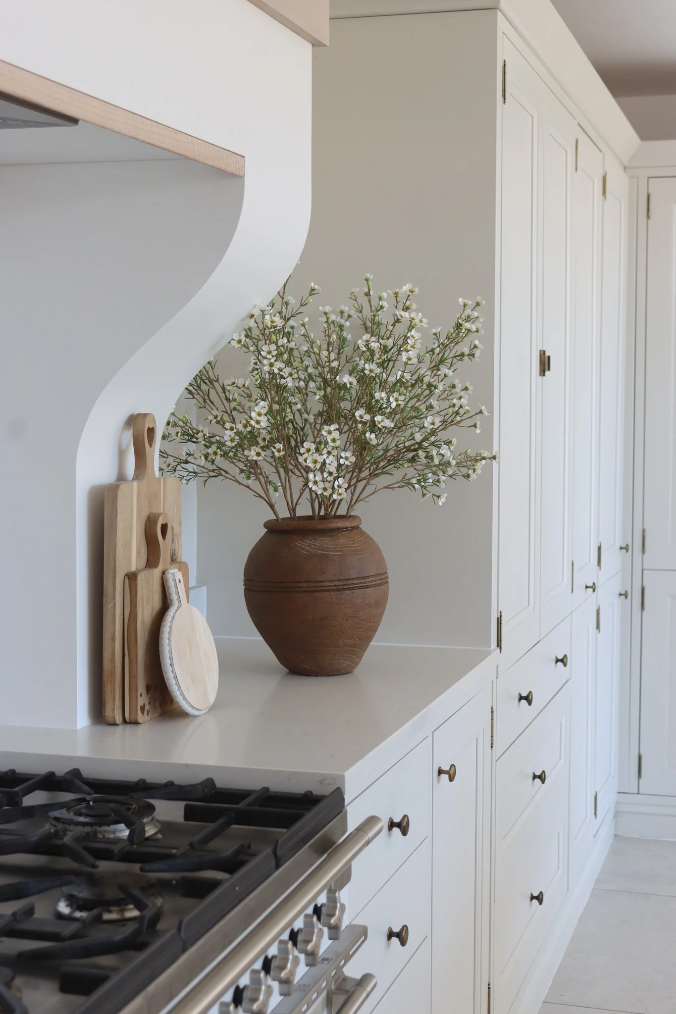 Rustic Wooden Vase - Image 2