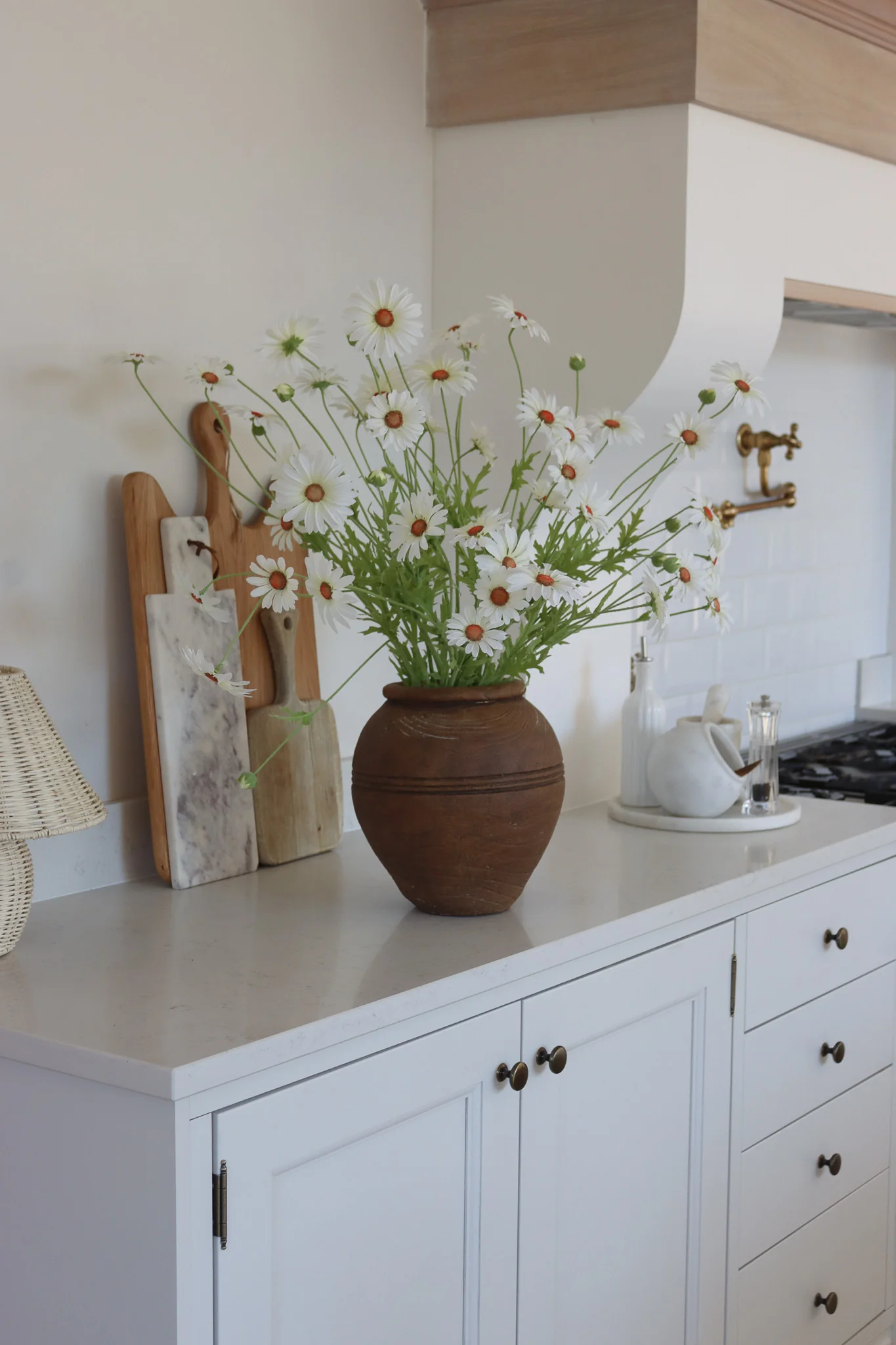 Rustic Wooden Vase - Image 3