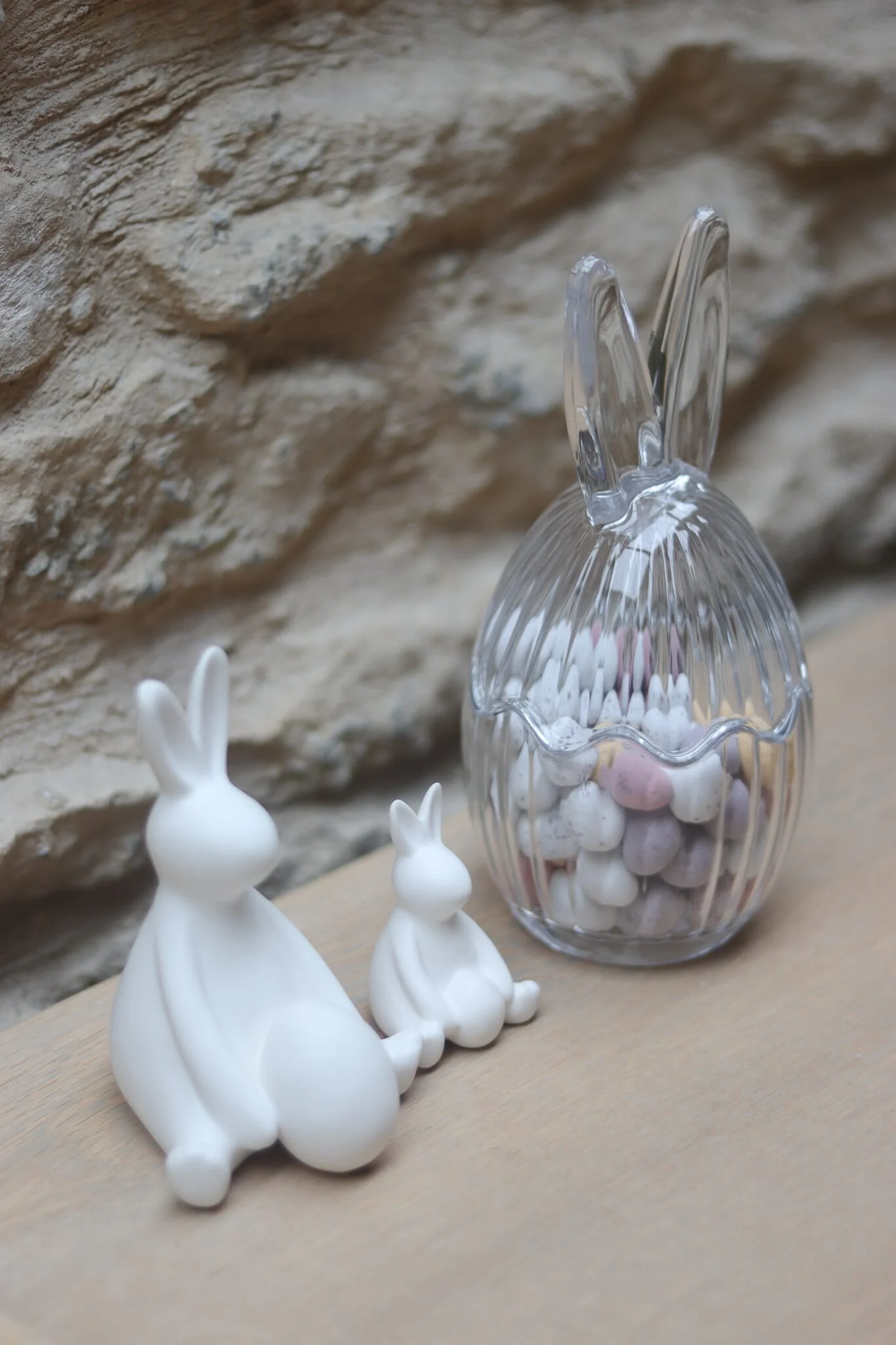 Set of 2 Easter Bunnies - Style 3 - Image 4