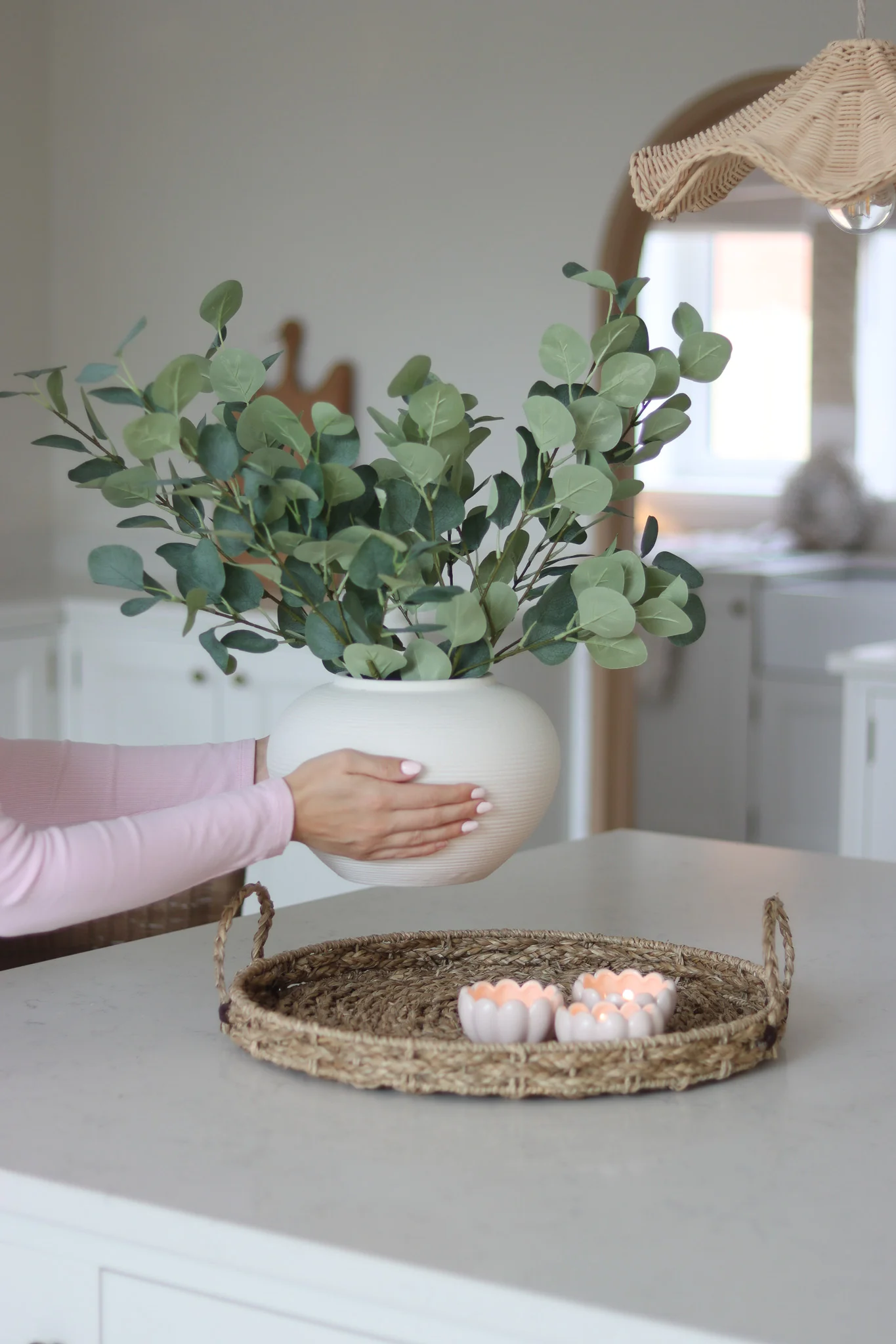 Set of 3 Petal Tea Light Holders - Image 5
