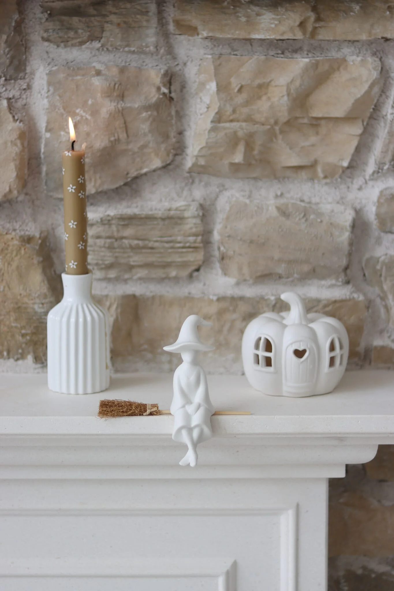 Shelf Sitting Witch - Broom - Image 2