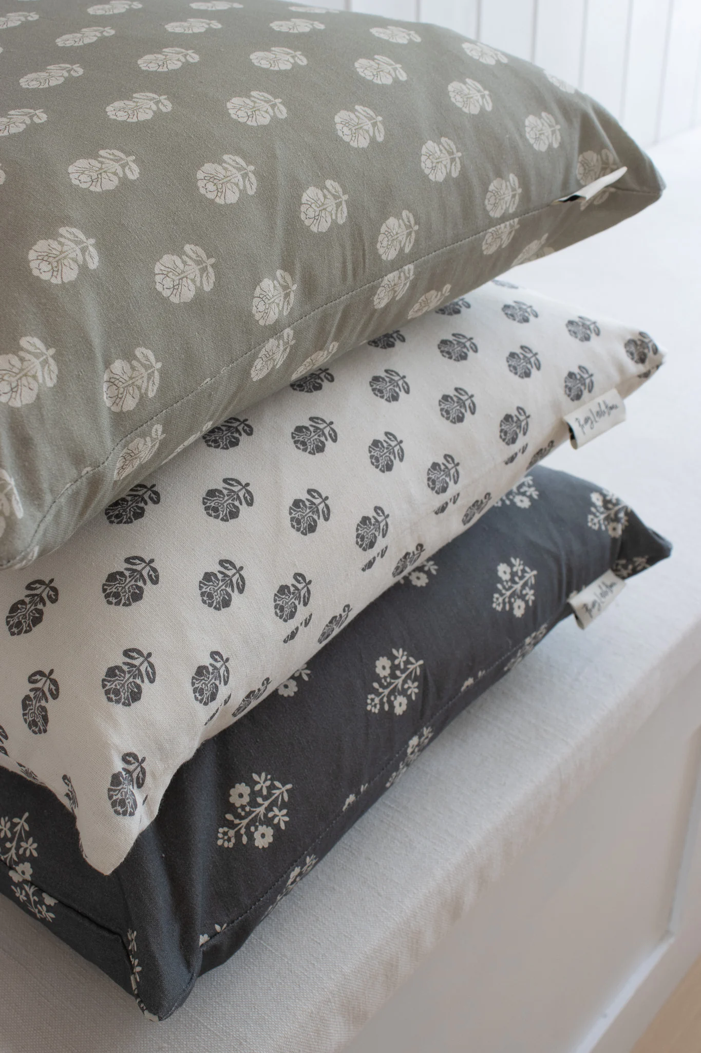 Soft Sage English Garden Cushion Cover - Image 3