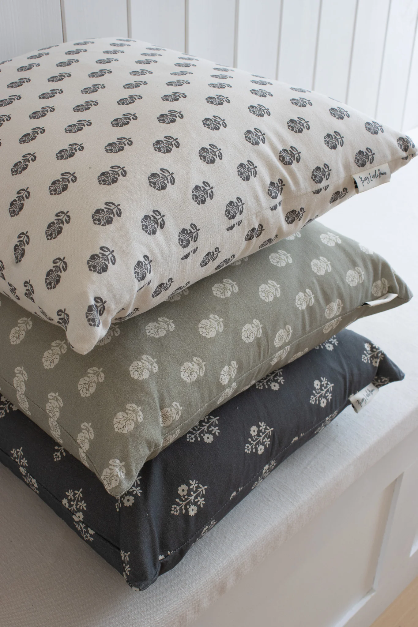 Soft Sage English Garden Cushion Cover - Image 4