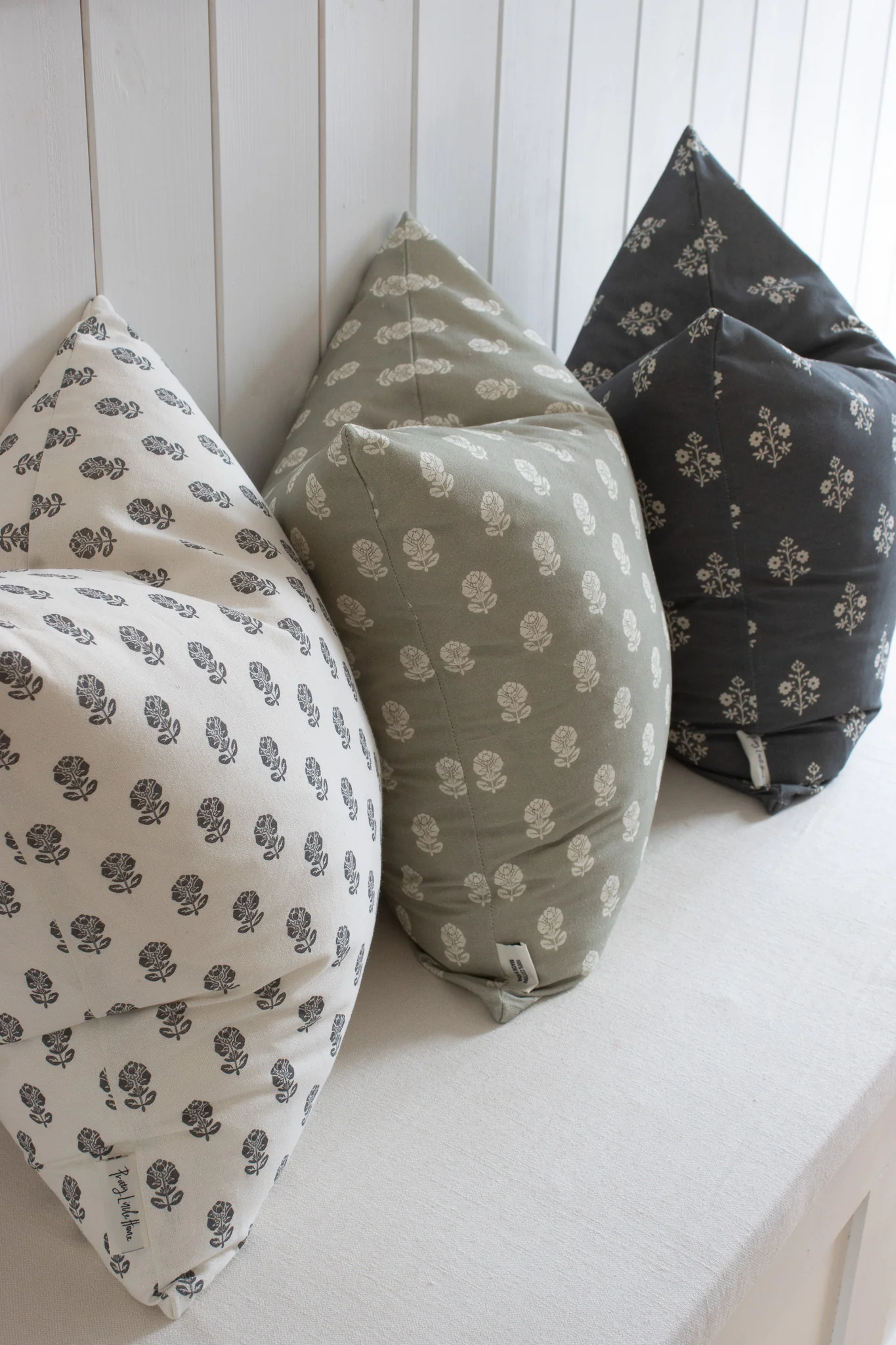 Soft Sage English Garden Cushion Cover - Image 5