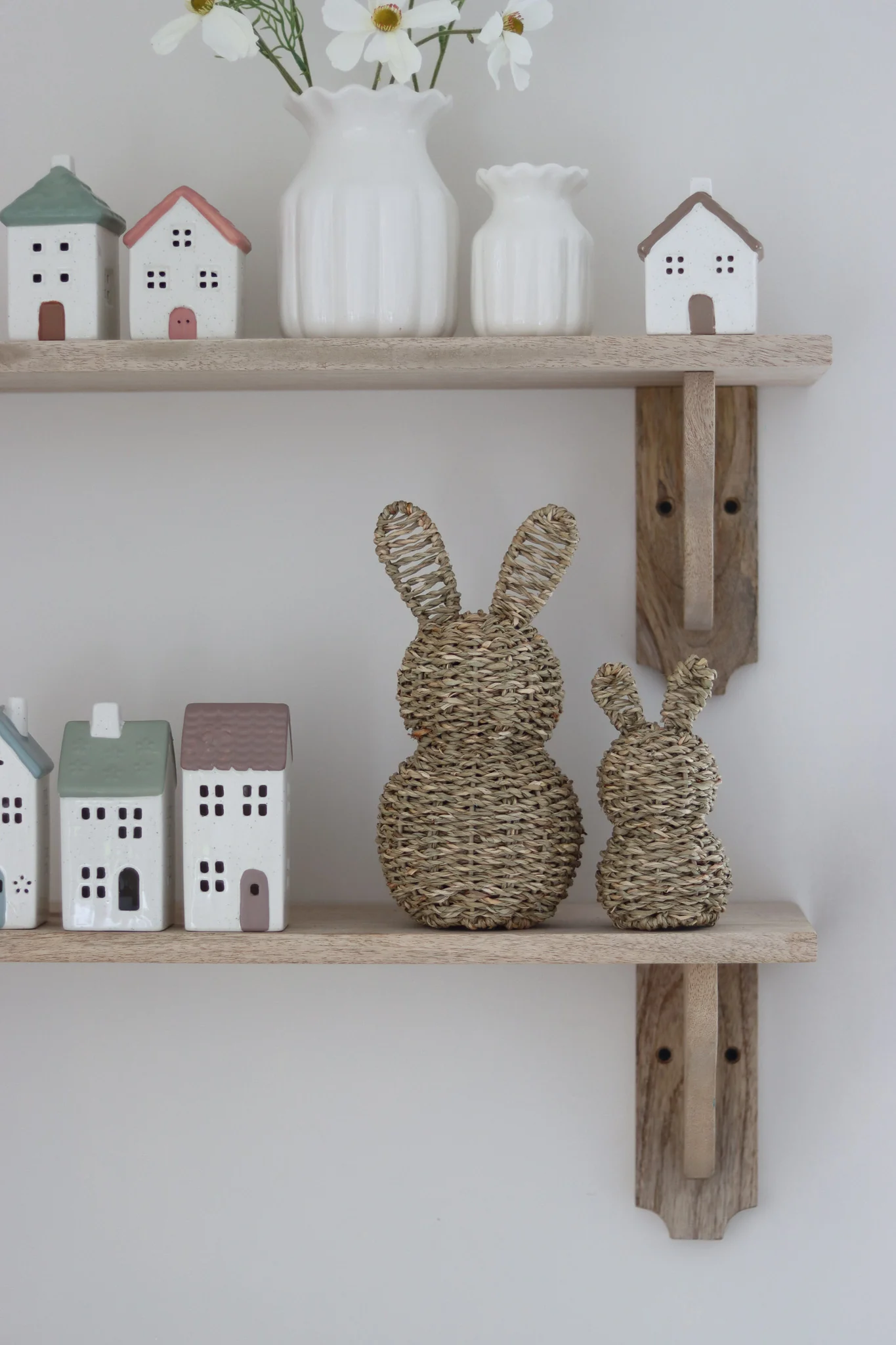 Spring Bunny & Vase Shelf Bundle