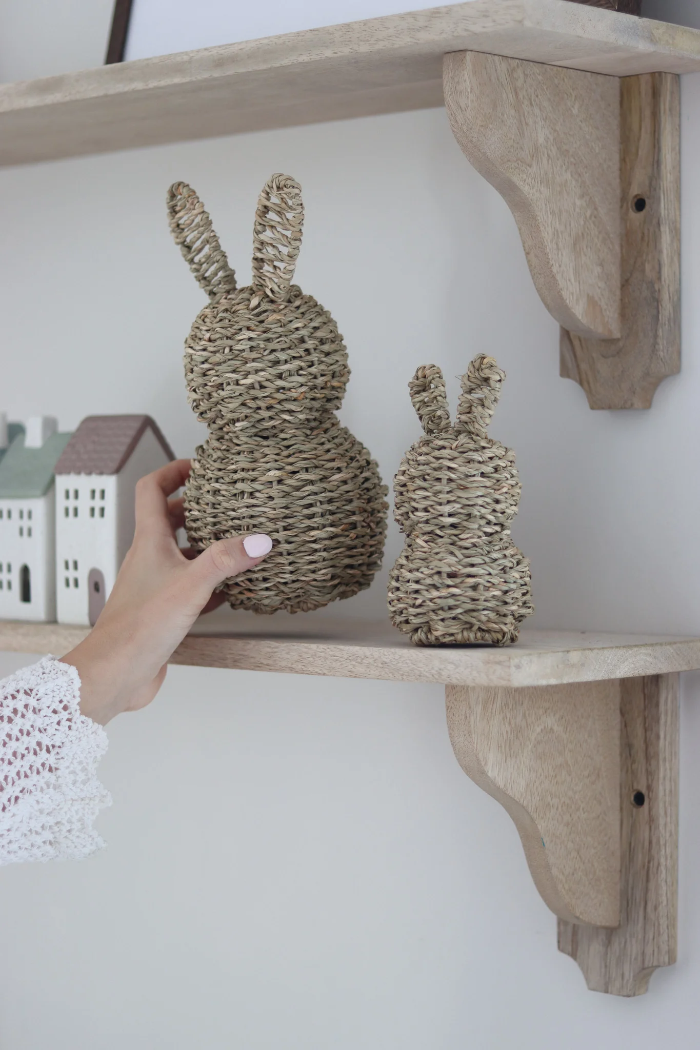 Spring Bunny & Vase Shelf Bundle - Image 2