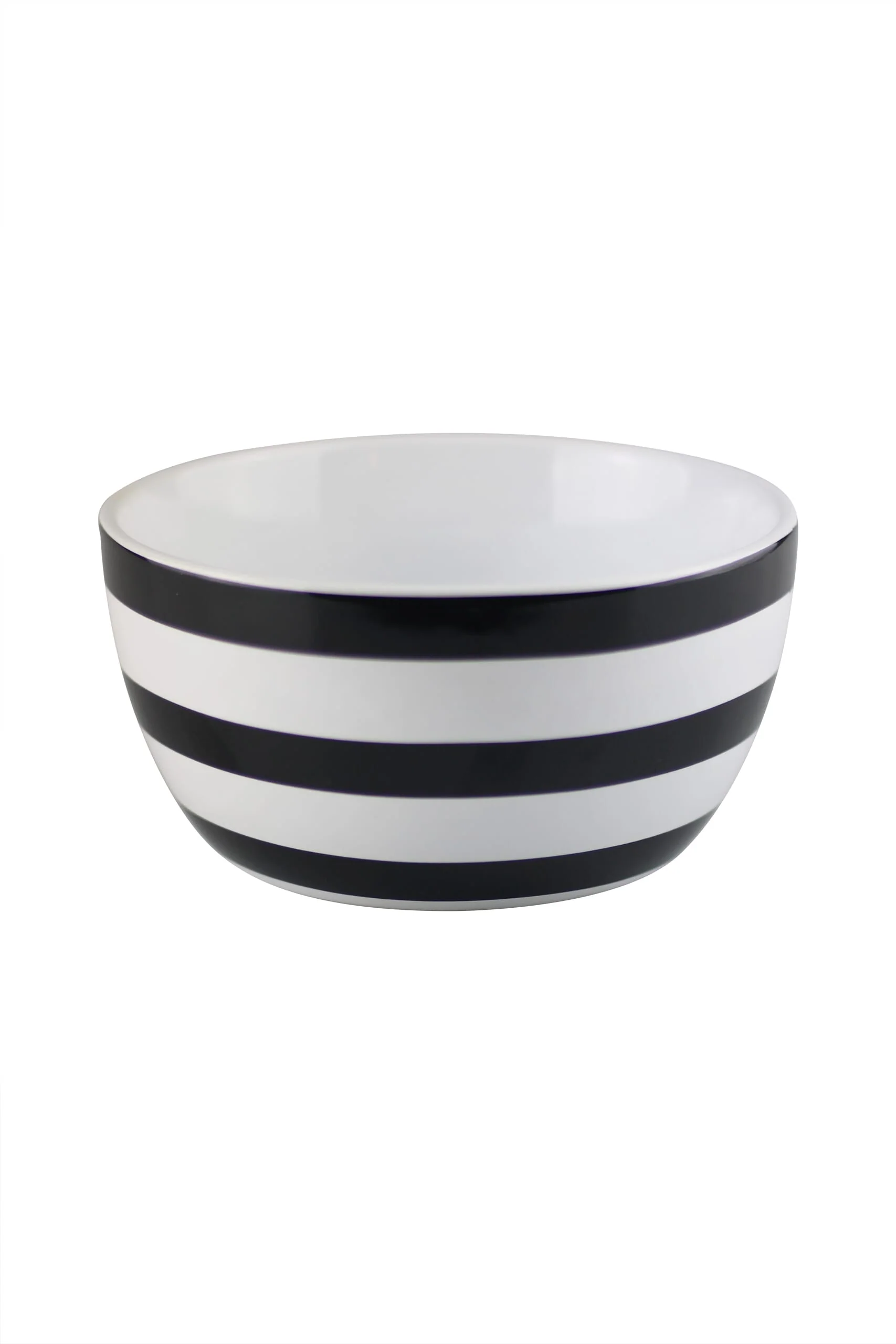 Ceramic Bowl - Black Stripes - Image 5