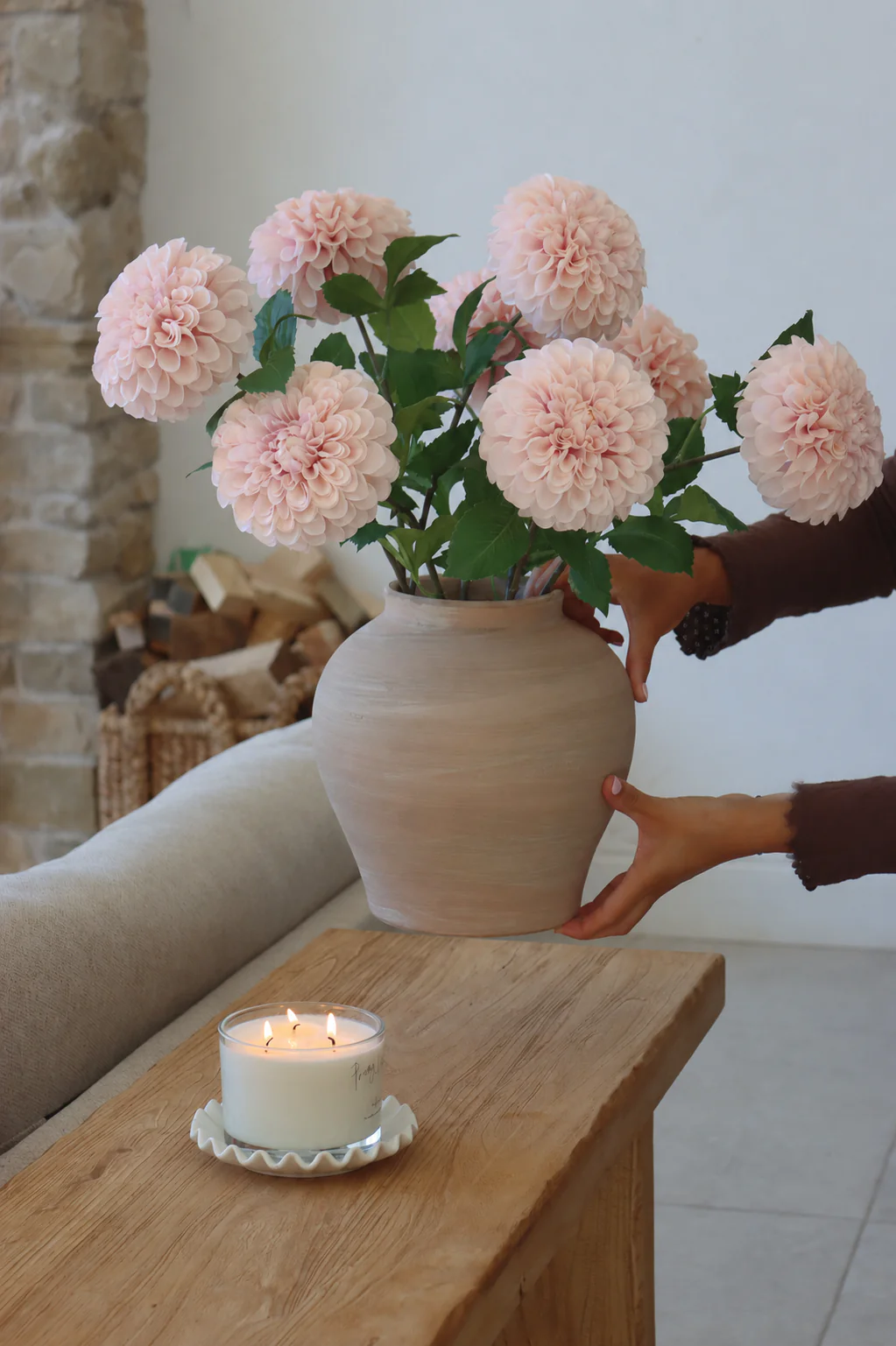 Terracotta Ceramic Vase