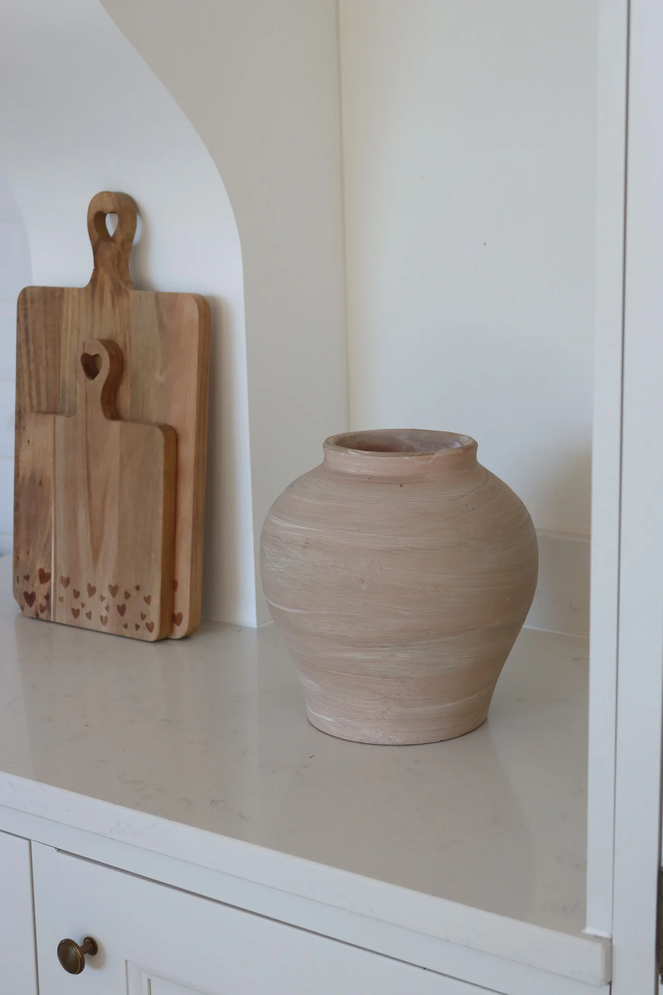 Terracotta Ceramic Vase - Image 2