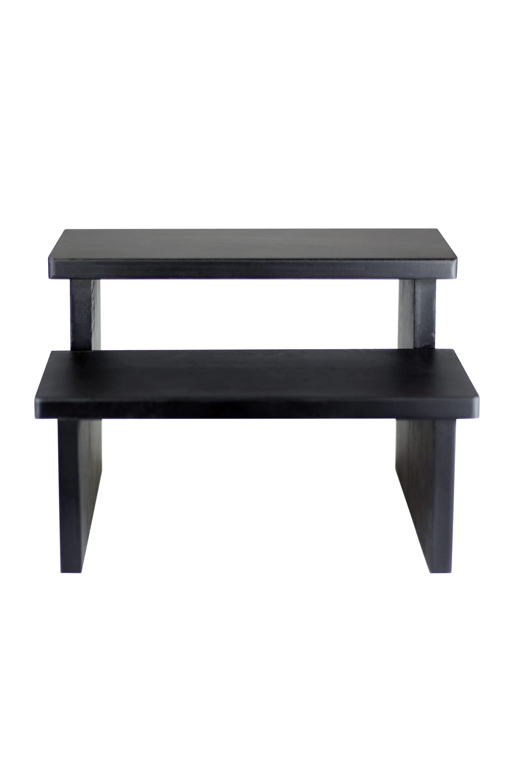 Two Tier Display Stand - Black - Image 4